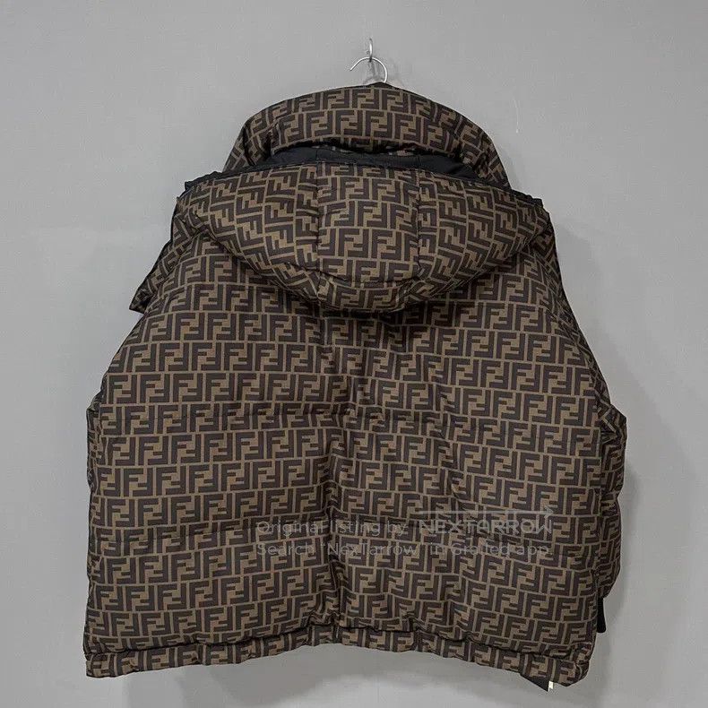 Fendi Fendi Double-sided wear printed monogram down jacket Size S / US 4 / IT 40 - 3 Thumbnail