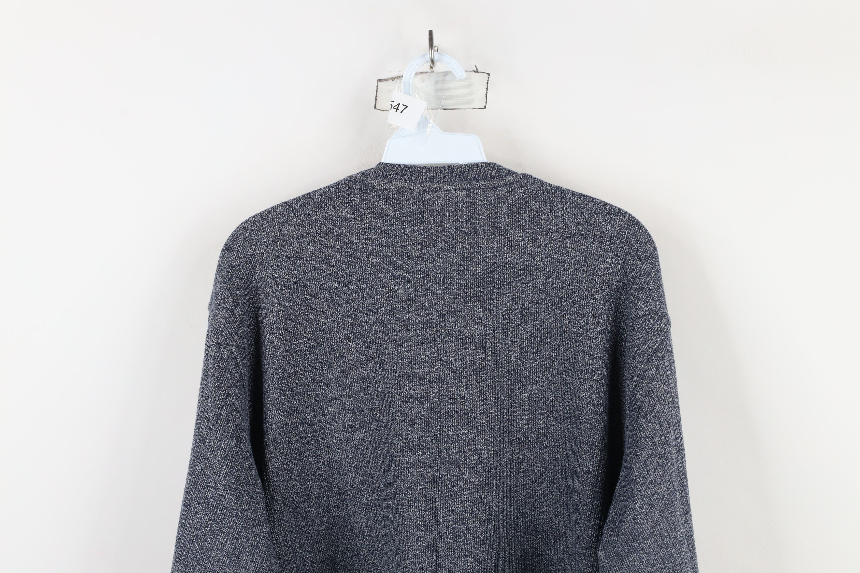 Vintage Vintage 90s Streetwear Knit Long Sleeve Henley T-Shirt Size US M / EU 48-50 / 2 - 7 Thumbnail