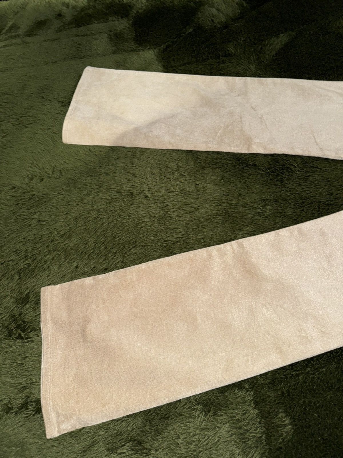 Wrangler [31] Wrangler Textured Bootcut Pants Beige MADE IN JAPAN Size US 31 - 12 Thumbnail
