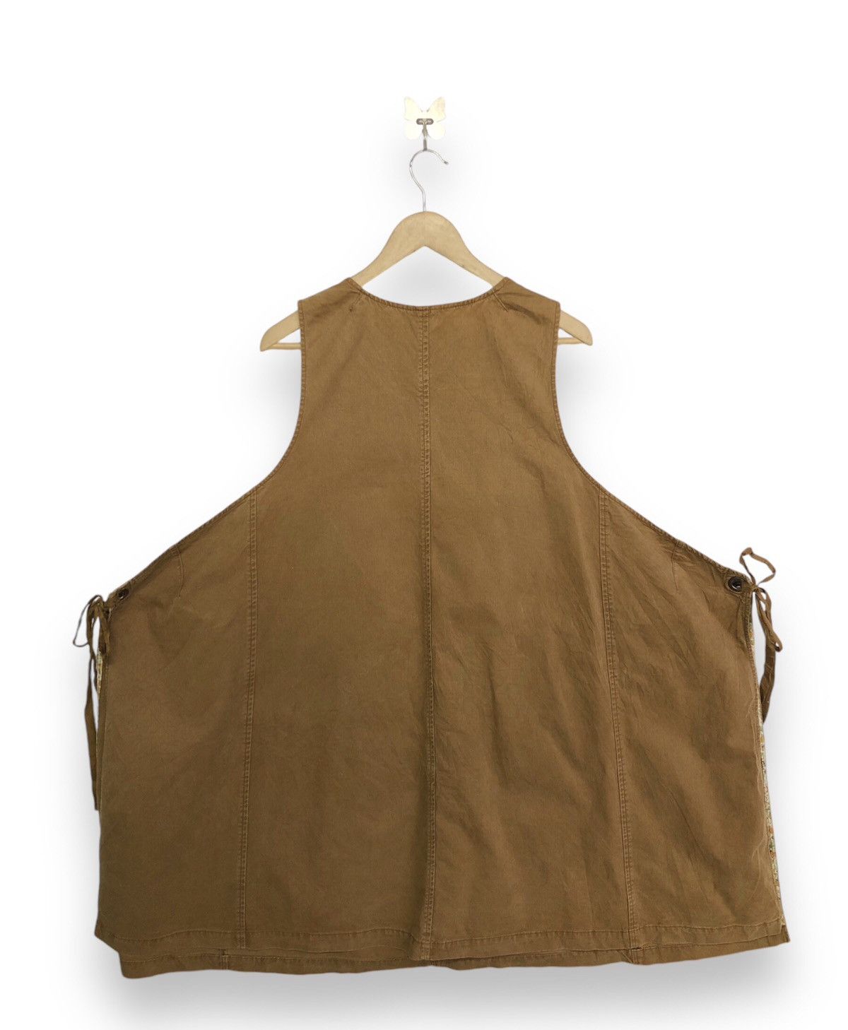 Japanese Brand × OMNIGOD Omnigod Tan Duck Work Canvas Outerwear Apron Size 36 - 2 Thumbnail