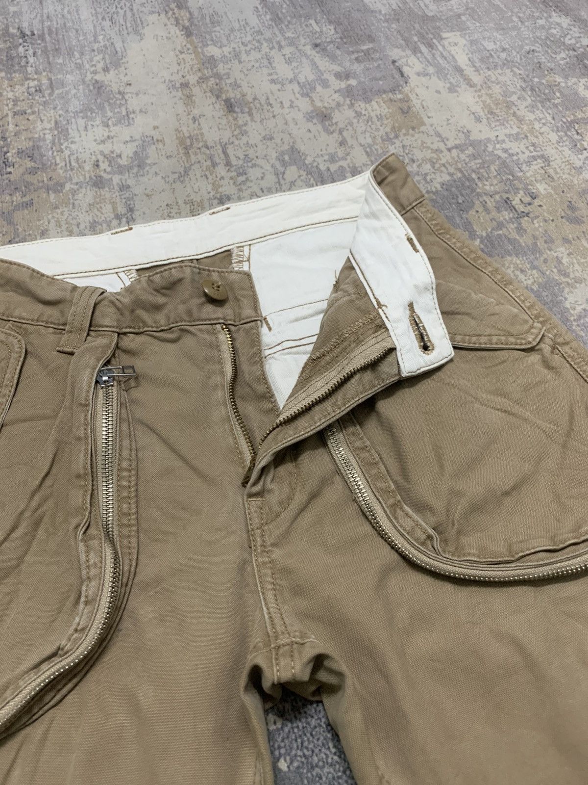If Six Was Nine Archive Lee Union Made Multipocket 3D Gimmick Cargo Pants Size US 30 / EU 46 - 6 Thumbnail