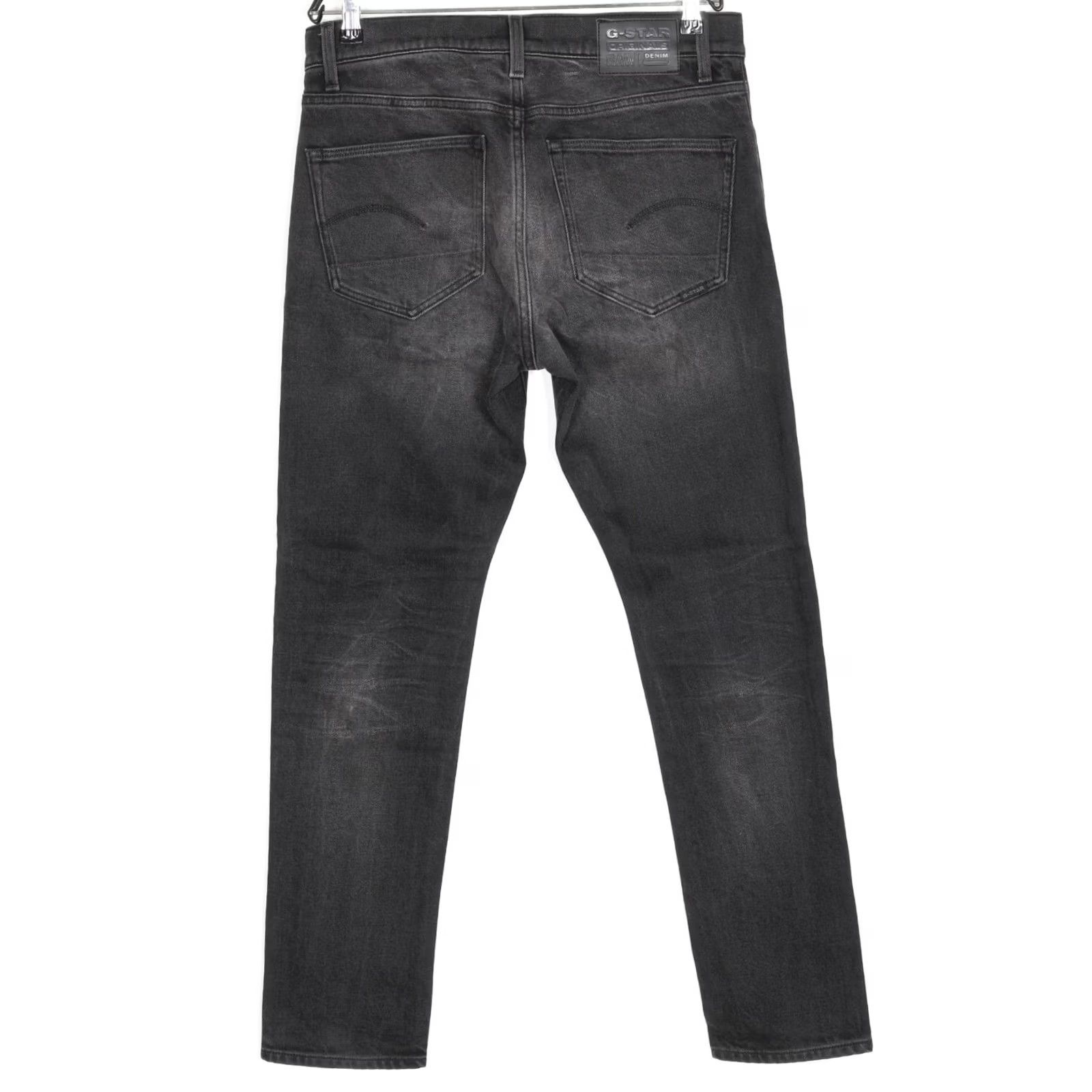 G-Star G-Star 3301 Slim Jeans Men W32 L30 Stretch DZ7428 Jeans, Denim, Grey, 5-Pocket, Mid Rise, Size 32, Regular, Designer, Vintage: No, Mens Size US 32 / EU 48 - 2 Thumbnail