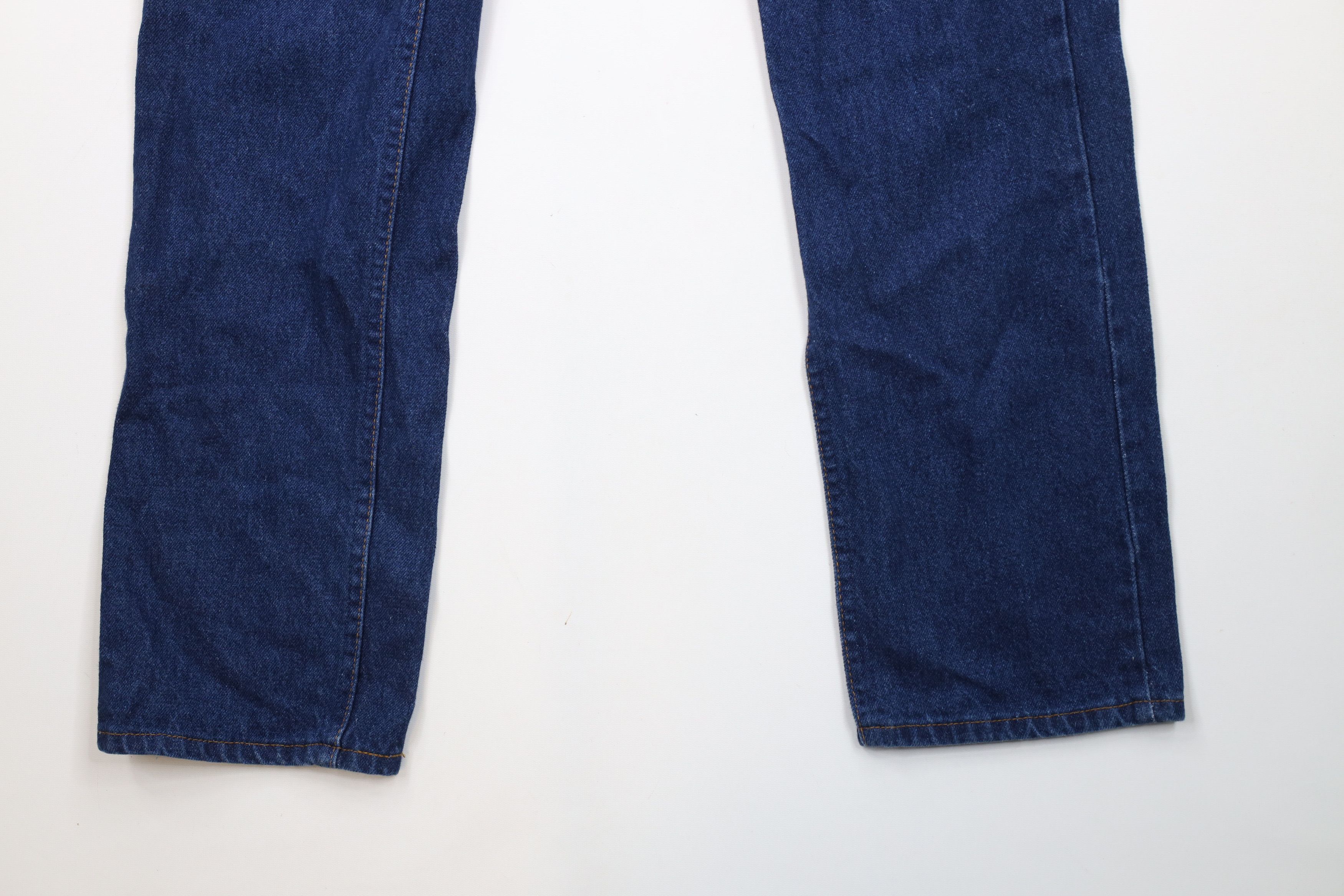 Lee × Vintage Vintage 90s Lee Straight Leg Denim Jeans Blue Cotton USA Size US 32 / EU 48 - 4 Thumbnail