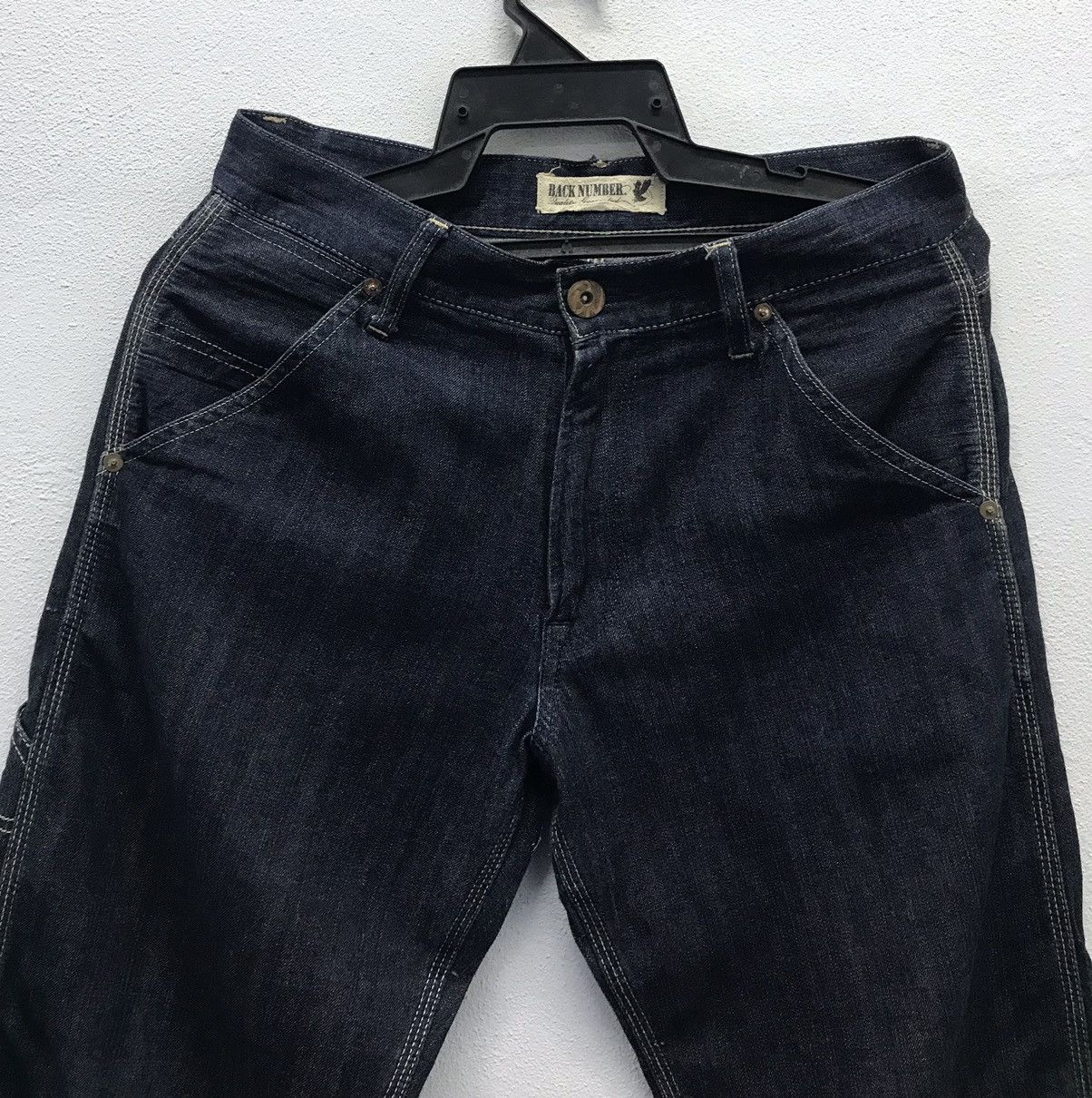 Japanese Brand × Vintage Vintage Back Number Quality Guaranteed Denim Pants Size US 31 - 3 Thumbnail