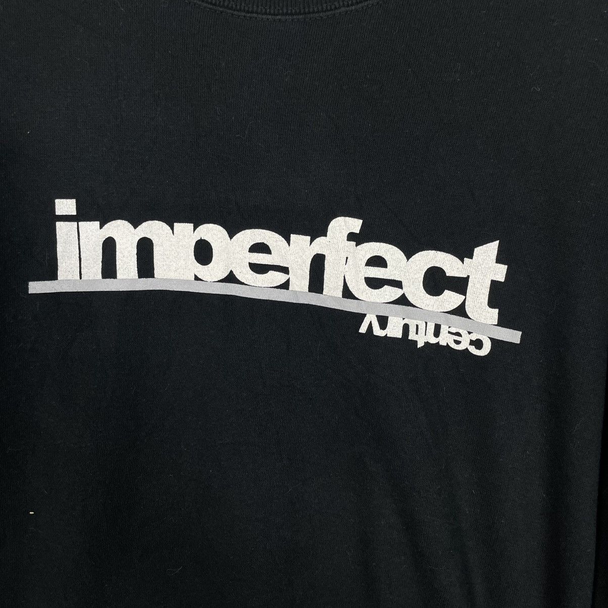 Japanese Brand Imperfect Century Crewneck Black Sweatshirt Size US M / EU 48-50 / 2 - 10 Thumbnail