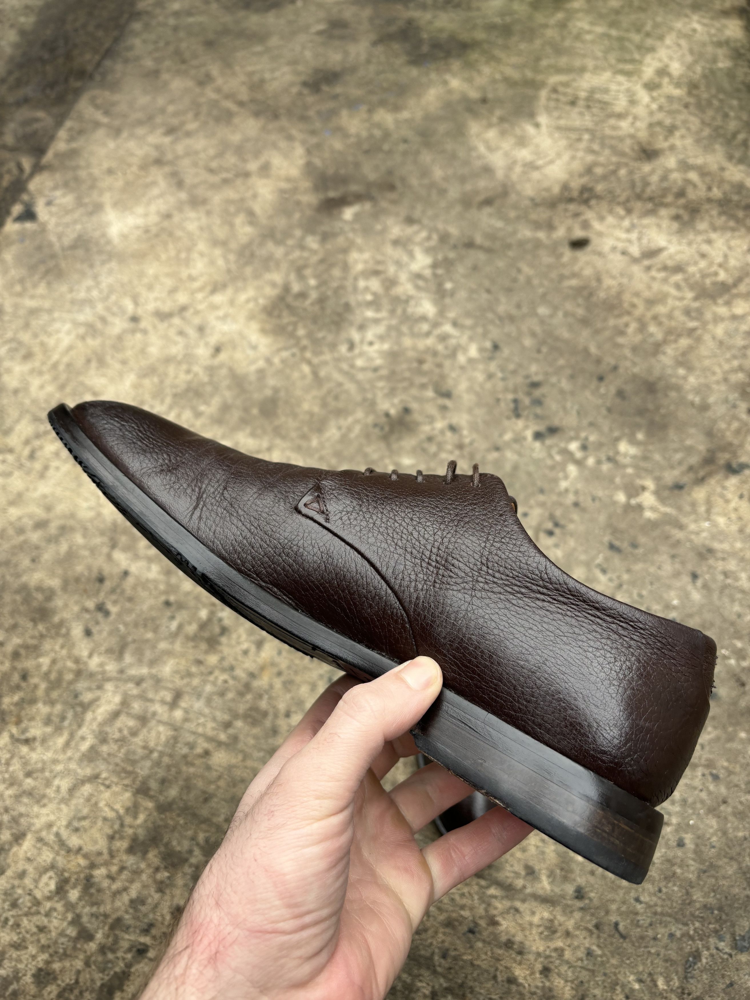 Oliver Sweeney RRP 500$ Oliver Sweeney Campobello Deerskin Bologna Derby Shoes Size US 9.5 / EU 42-43 - 8 Thumbnail