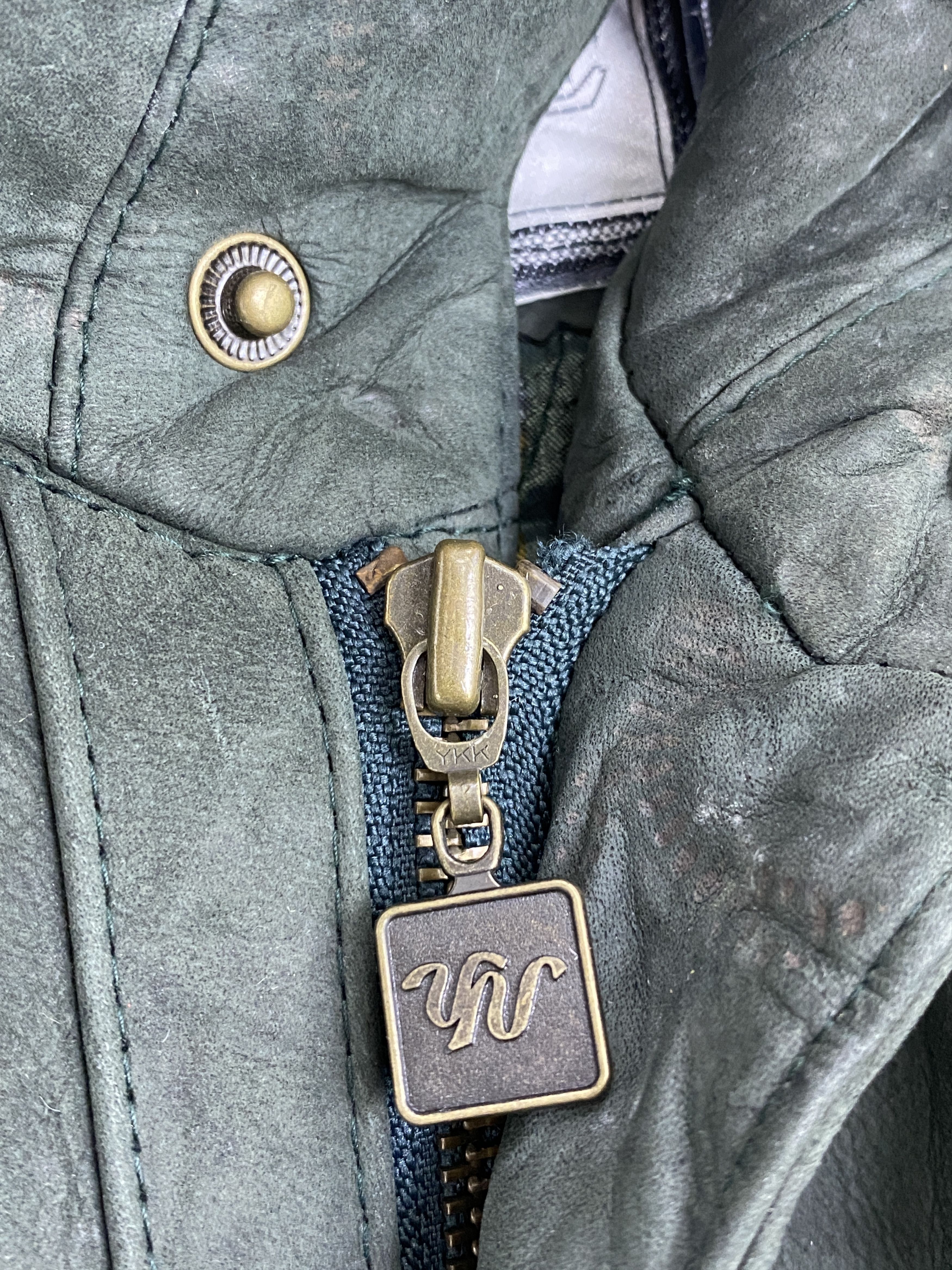Vintage Vintage Italian Nuova Pelle Park Suede Leather Jacket J1863 Size US M / EU 48-50 / 2 - 6 Thumbnail