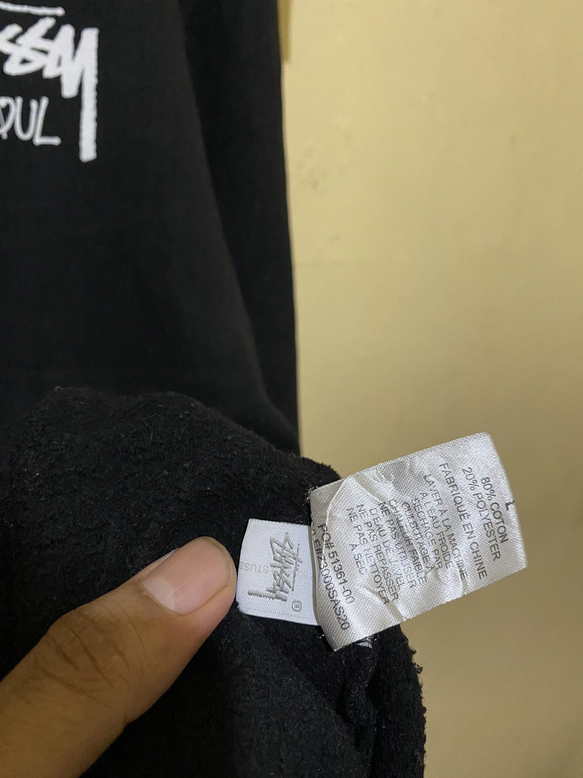 Stussy STUSSY SEOUL JUMPER 2000s Size US L / EU 52-54 / 3 - 5 Thumbnail