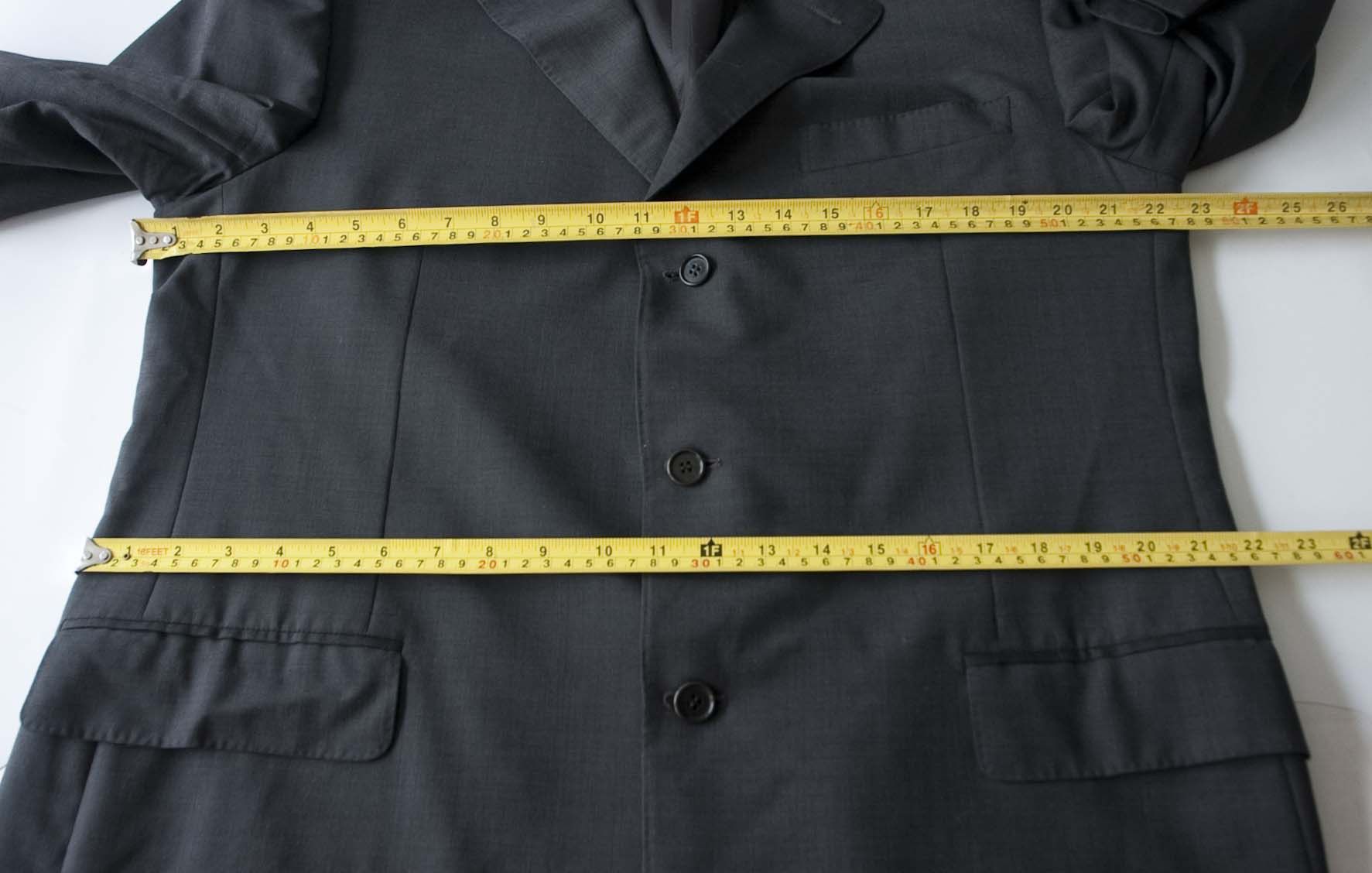 Canali Canali Jacket Wool Made in Italy Size 54L/42US Gray Size 42R - 5 Thumbnail