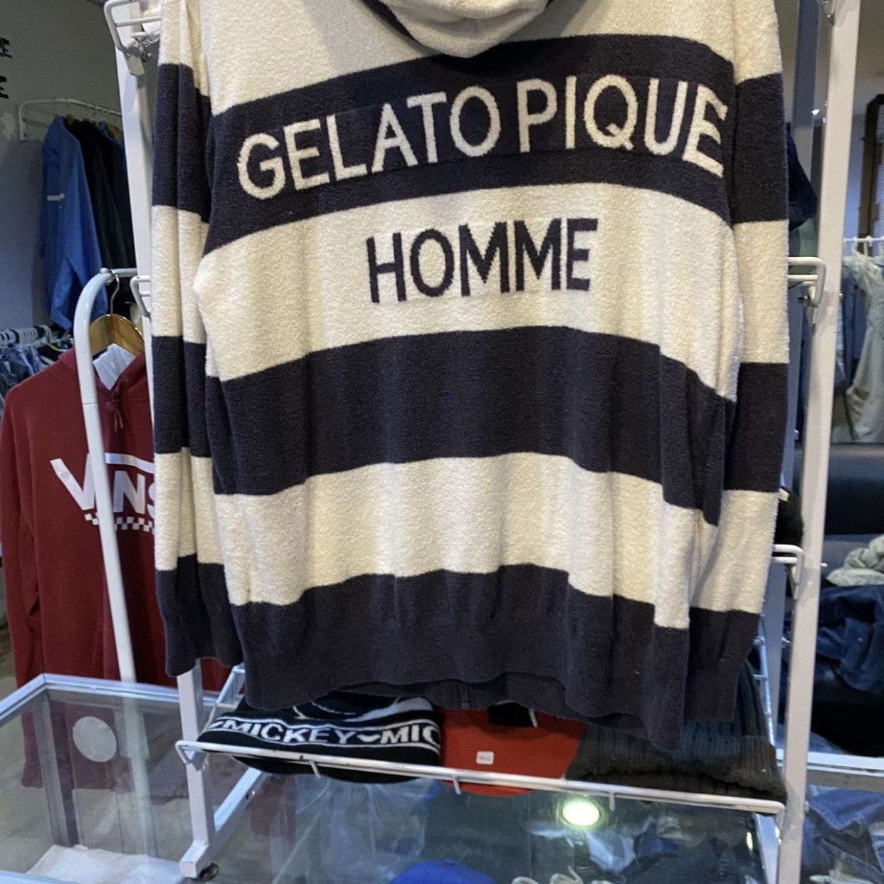 Japanese Brand × Vintage HOT ITEM!! GELATO PIQUE HOMME NYLON HOODIE Size US M / EU 48-50 / 2 - 4 Thumbnail