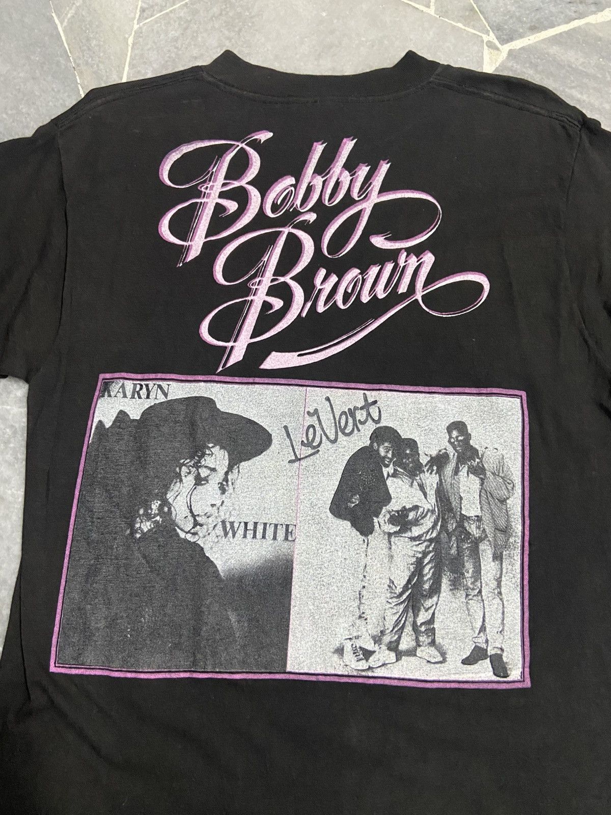 Rap Tees Vintage 80s Bobby Brown Rap Tees Size US L / EU 52-54 / 3 - 8 Thumbnail