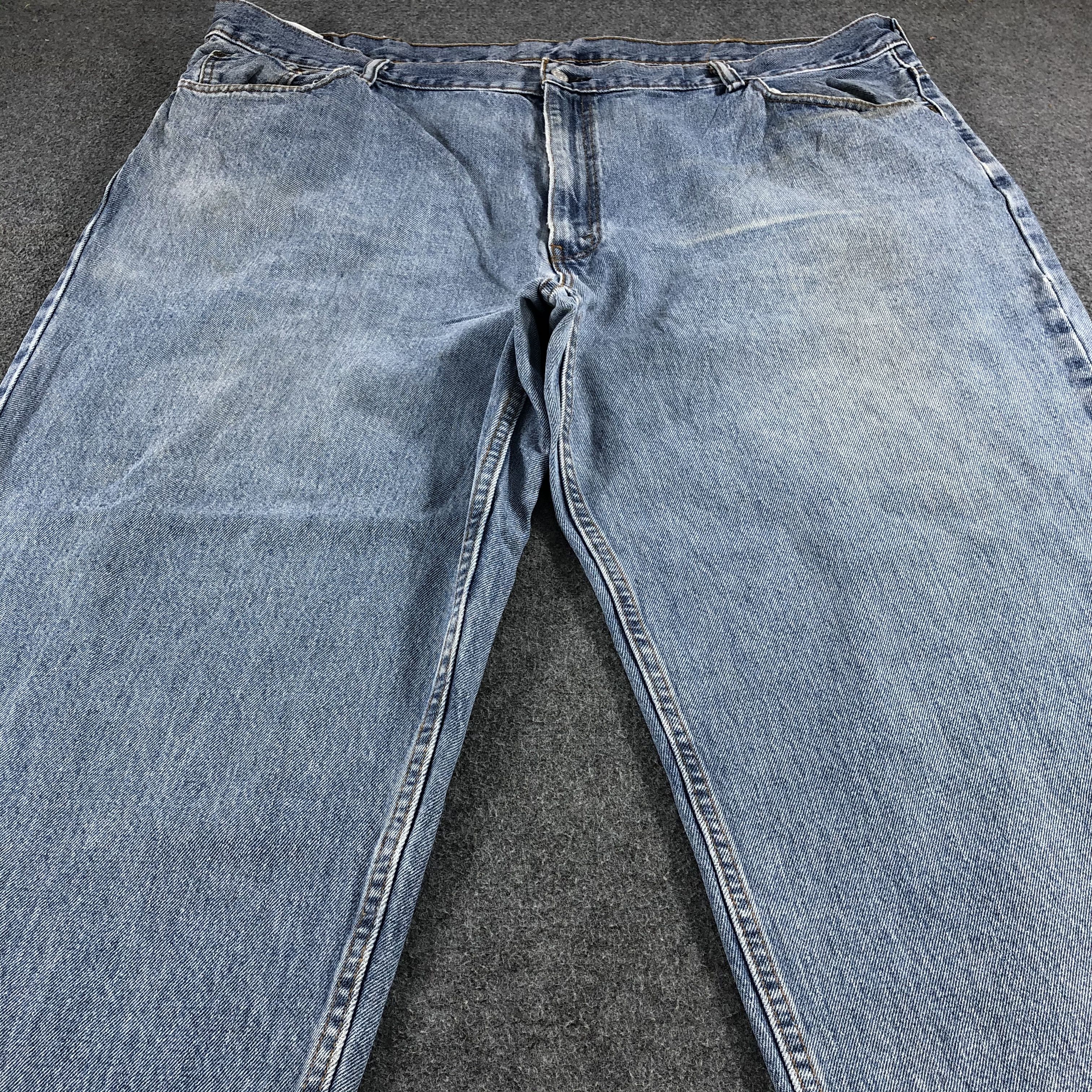 Levi's W48 Light Wash Vintage Levis 560 Jeans-J1192 Size US 44 / EU 60 - 3 Thumbnail