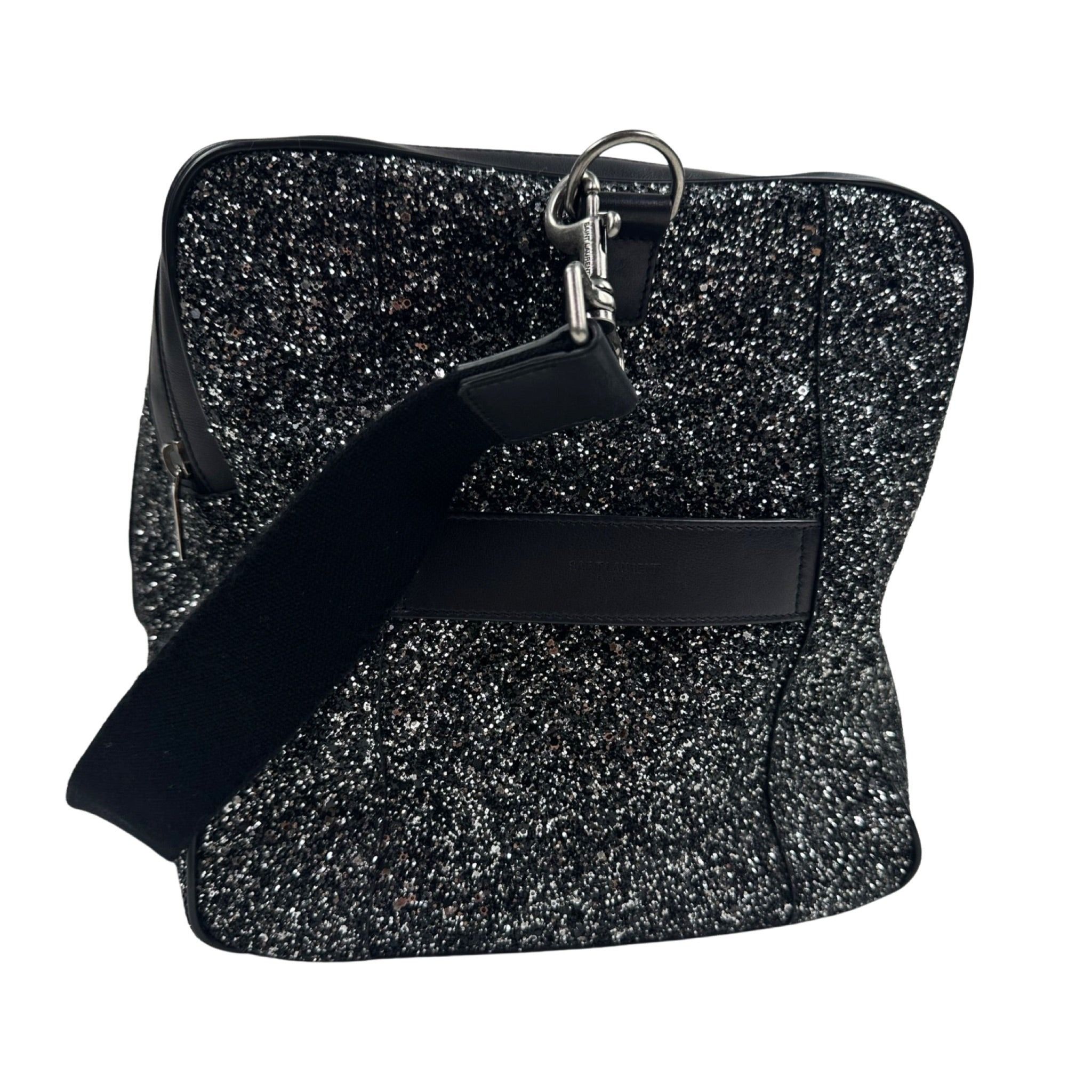 Saint Laurent Paris Saint Laurent F/W18 Glitter Duffle Bag Size ONE SIZE - 6 Thumbnail