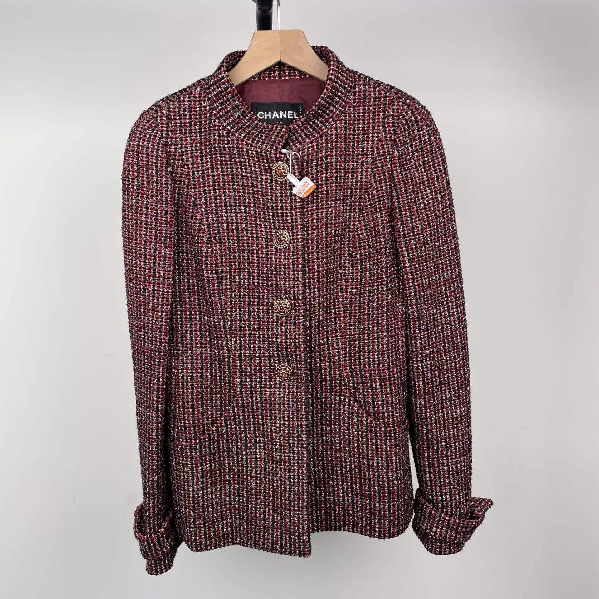 Chanel Chanel colorblocked tweed jacket size 36 Size XS / US 0-2 / IT 36-38 - 1 Thumbnail