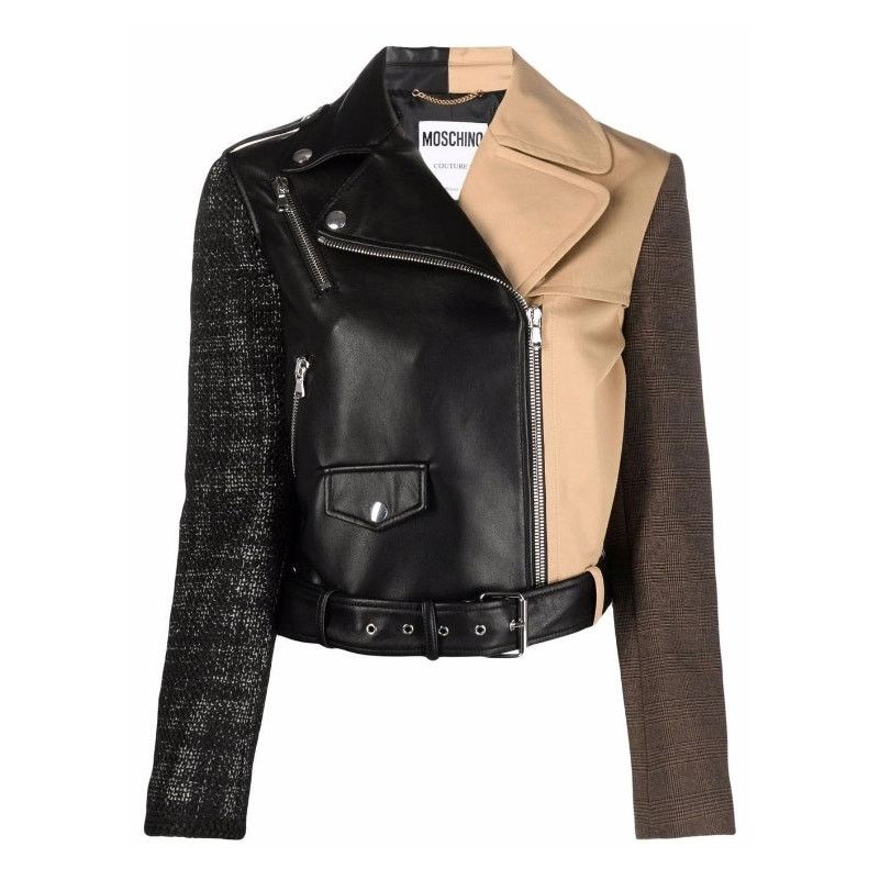 Moschino AW20 Moschino Couture Jeremy Scott Biker Jacket sleeves Size XL / US 12-14 / IT 48-50 - 1 Thumbnail