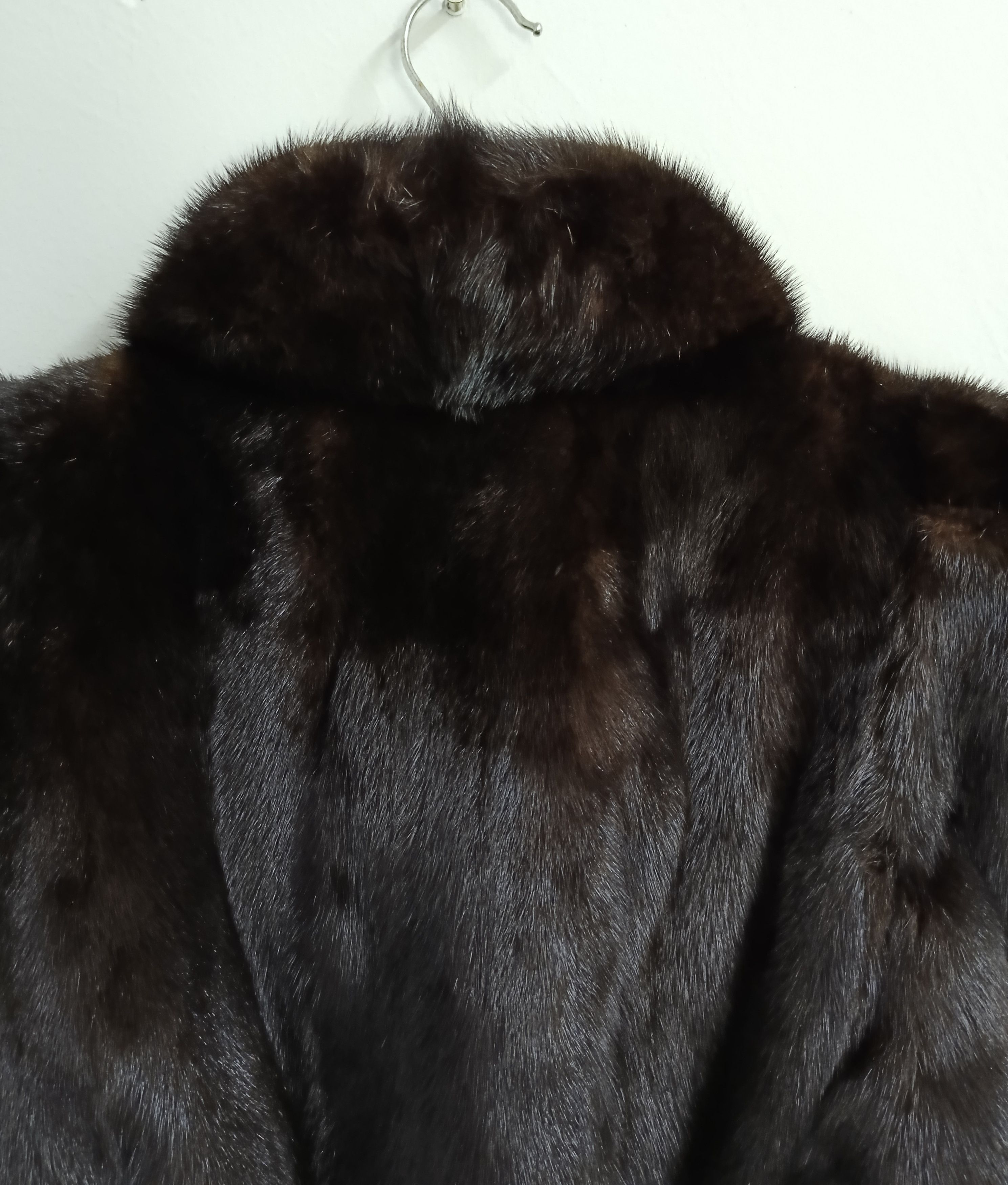 Vintage Vintage DASCO Dark Ranch Real Mink Fur Coat Size M / US 6-8 / IT 42-44 - 5 Thumbnail