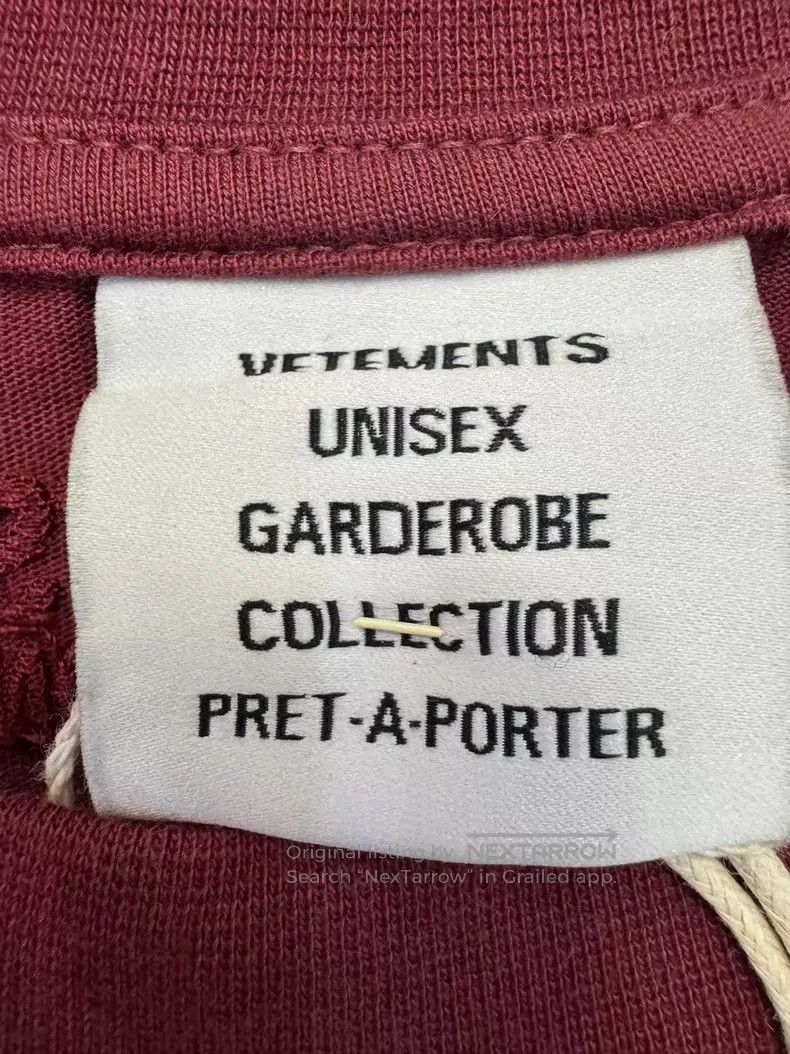 Vetements VETEMENTS Sanskrit印花 Short Sleeve Size US S / EU 44-46 / 1 - 3 Thumbnail