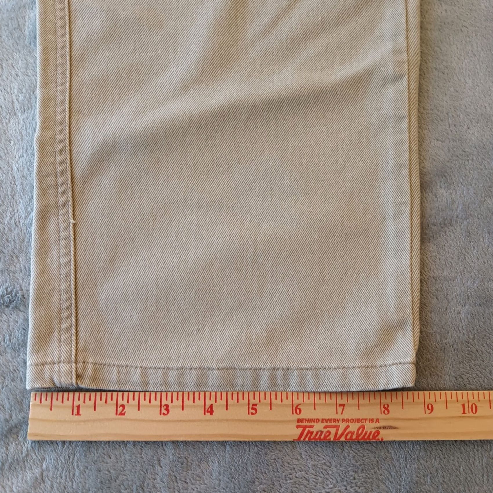 Lee Lee Jeans Cargo Cotton Gray Straight Leg Mens 32x28 Denim Zip Pockets Regular Inseam 28" Vintage No Cotton New Size US 32 / EU 48 - 6 Thumbnail