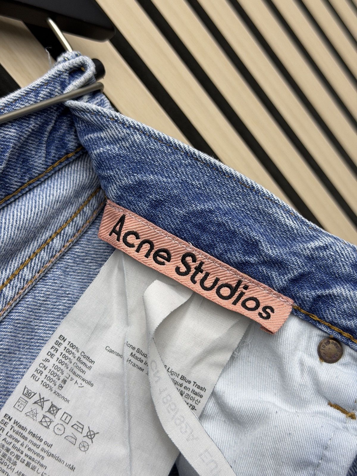 Acne Studios Acne Studios 1996 Regular Fit Denim Size US 34 / EU 50 - 7 Thumbnail