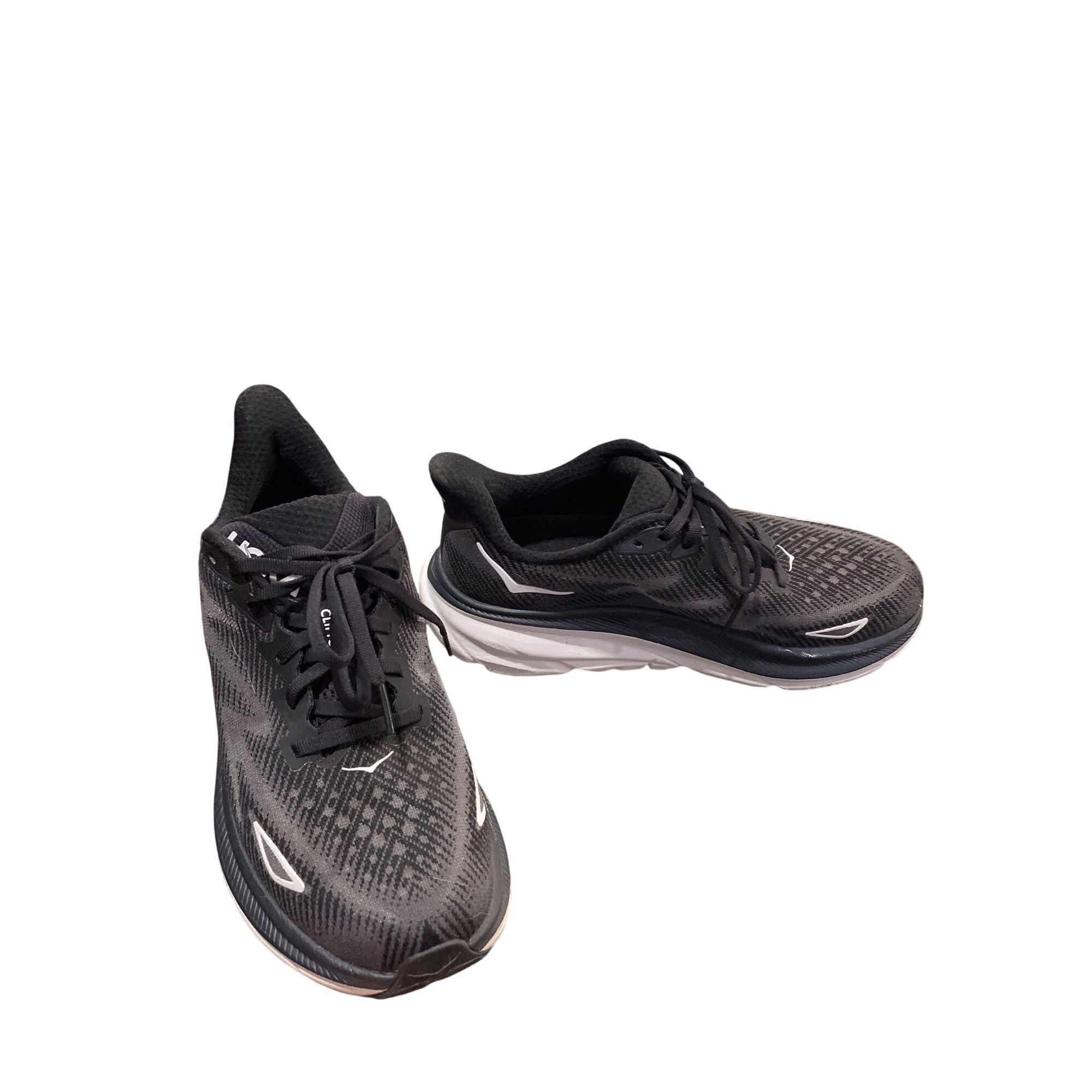 Hoka Hoka Clifton 9 wms black white running walking sneakers shoe Size US 8.5 / IT 38.5 - 1 Thumbnail