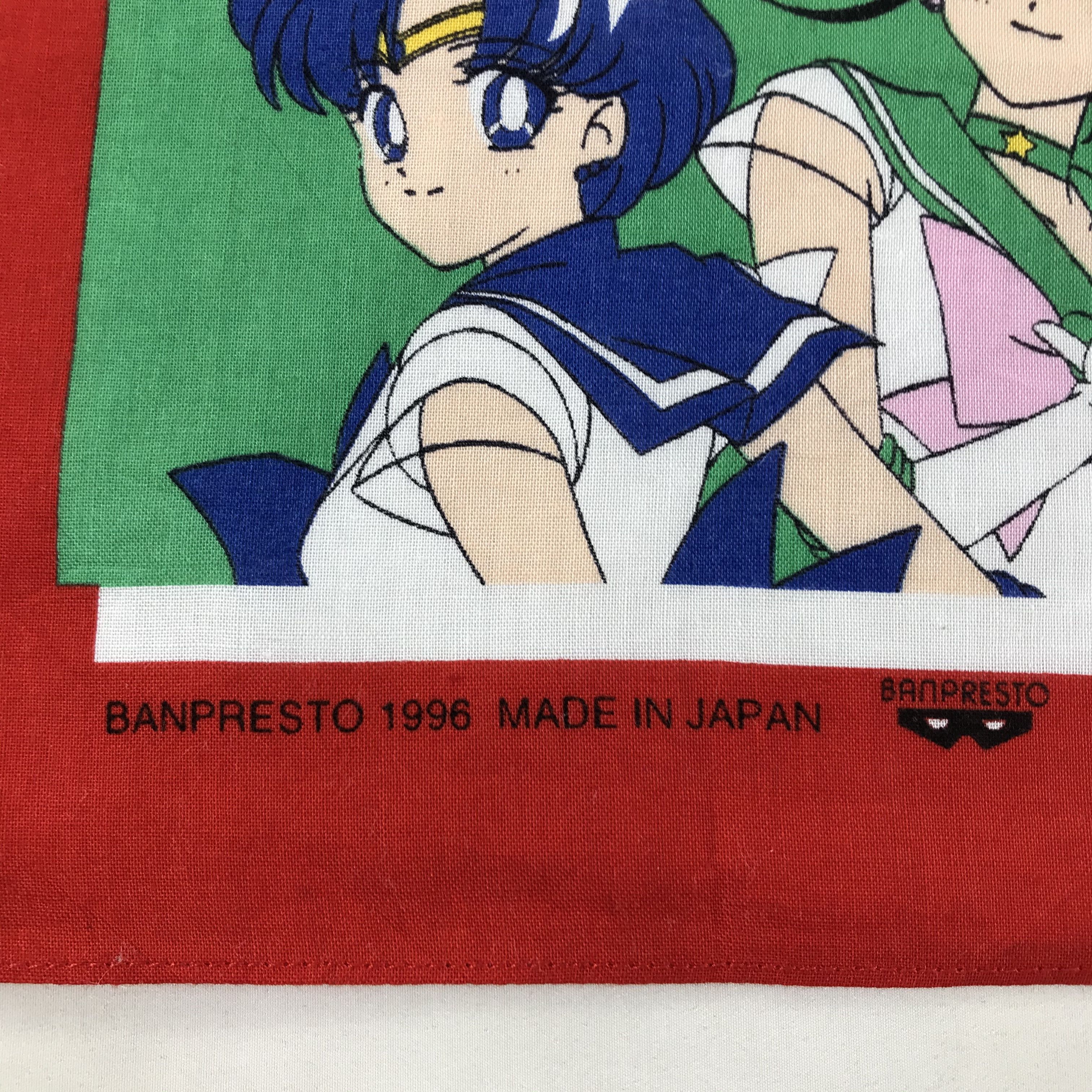 Anime × Japanese Brand × Vintage Vintage Sailor Moon Bandana / Handkerchief/Neckerchief-S1766 Size ONE SIZE - 3 Thumbnail