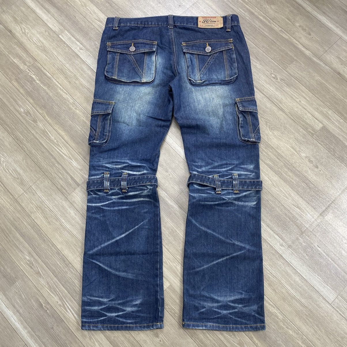 Japanese Brand 2000s Tornado Mart Lgb Goa Faded Bondage Flared Jeans Y2K Size US 32 / EU 48 - 15 Thumbnail