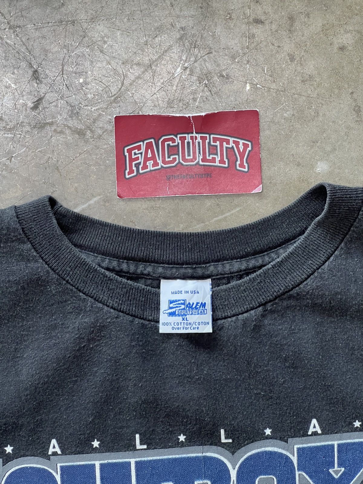 NFL × Vintage Vintage 1992 NFL Dallas Cowboys Cowboy Single Stitch Tee XL Size US XL / EU 56 / 4 - 3 Thumbnail
