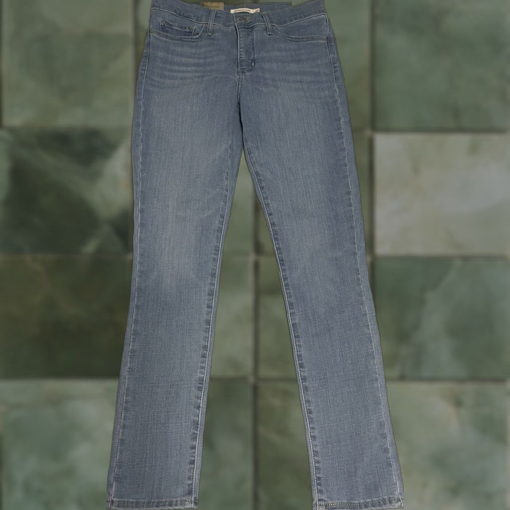 Levi's Levi's 311 Shaping Skinny Jeans 28x30 Slim Mid Rise Denim Blue Women's Regular Pants Slim Shaping Pockets Stretch Size 28" / US 6 / IT 42 - 1 Thumbnail