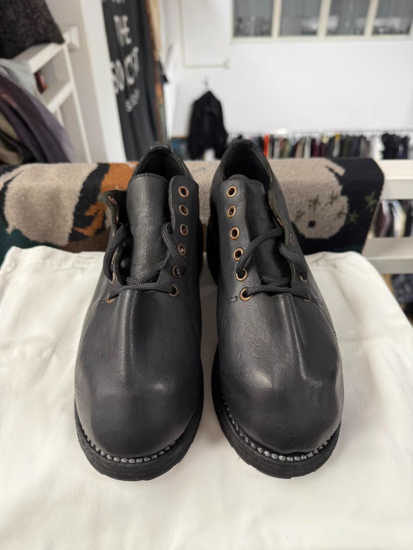 Guidi GUIDI Shark Derby Shoes K20 Size US 6 / EU 39 - 3 Thumbnail