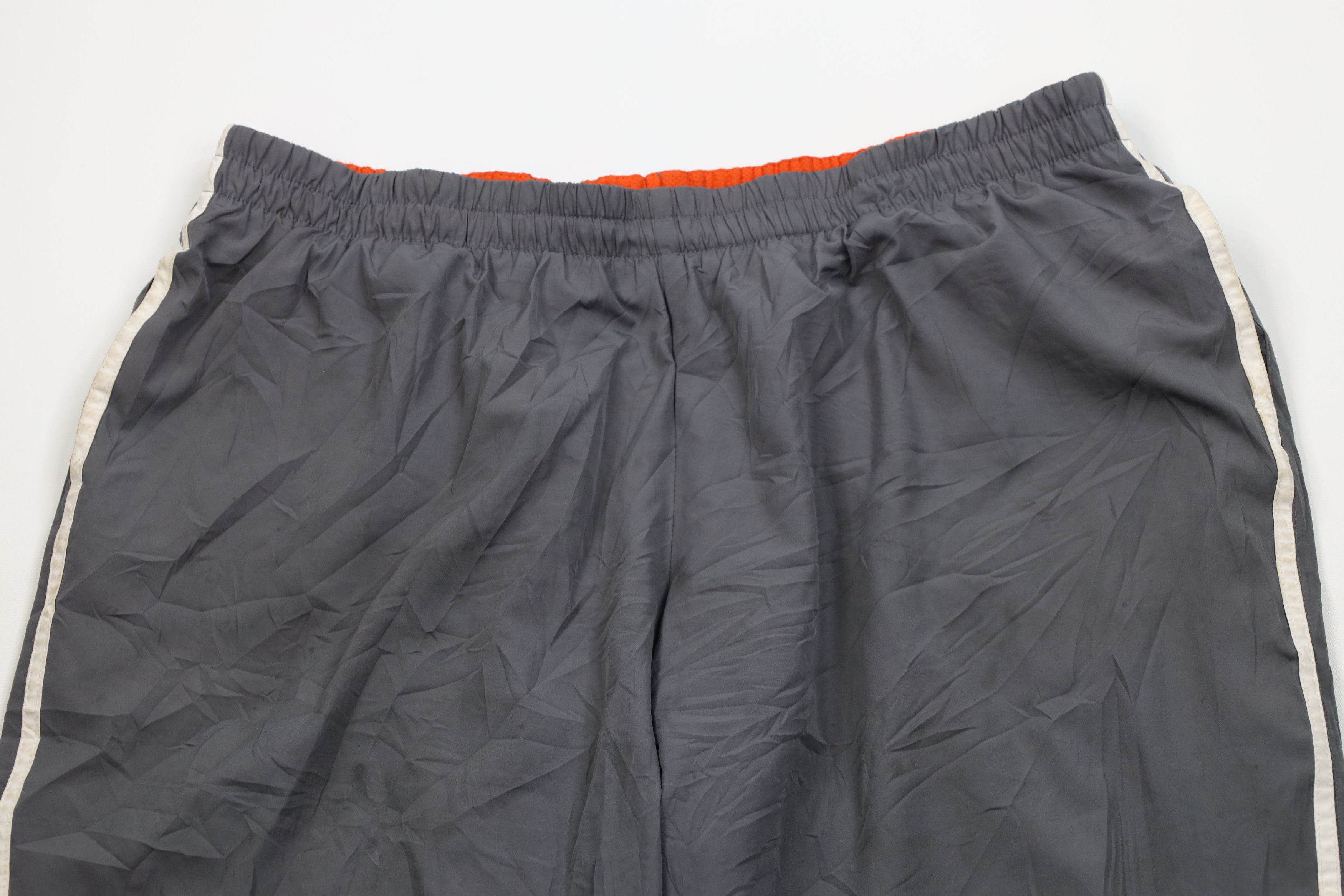 Nike Vintage Nike Swoosh Lined Wide Leg Windbreaker Pants Gray Size US 38 / EU 54 - 2 Thumbnail