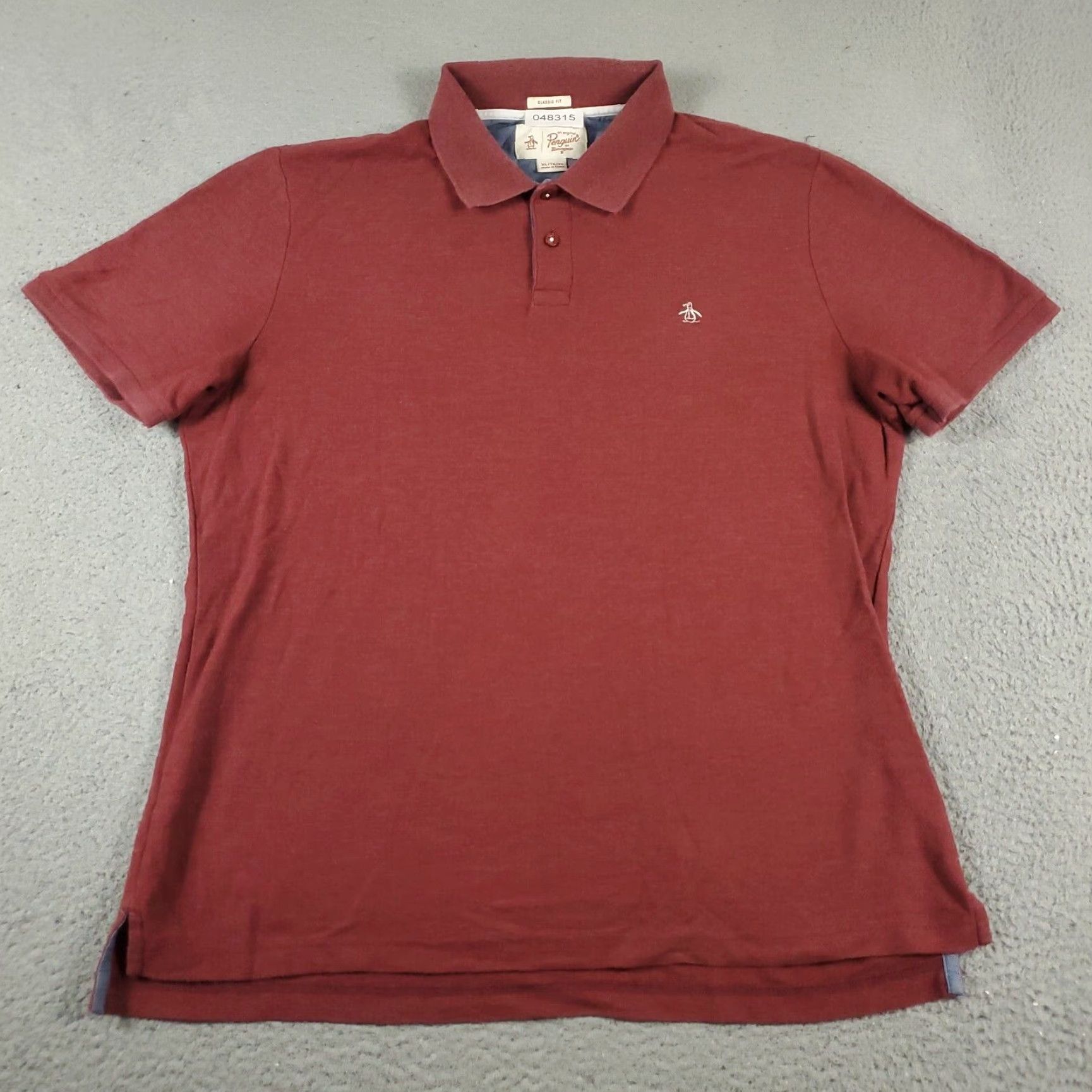 Original Penguin VINTAGE Penguin Polo Shirt Mens XL Red Casual Short Sleeve Adult XL Red Original Penguin Polo Shirt Mens XL Red Casual 90s Preppy Sports Mens Size US XL / EU 56 / 4 - 2 Thumbnail