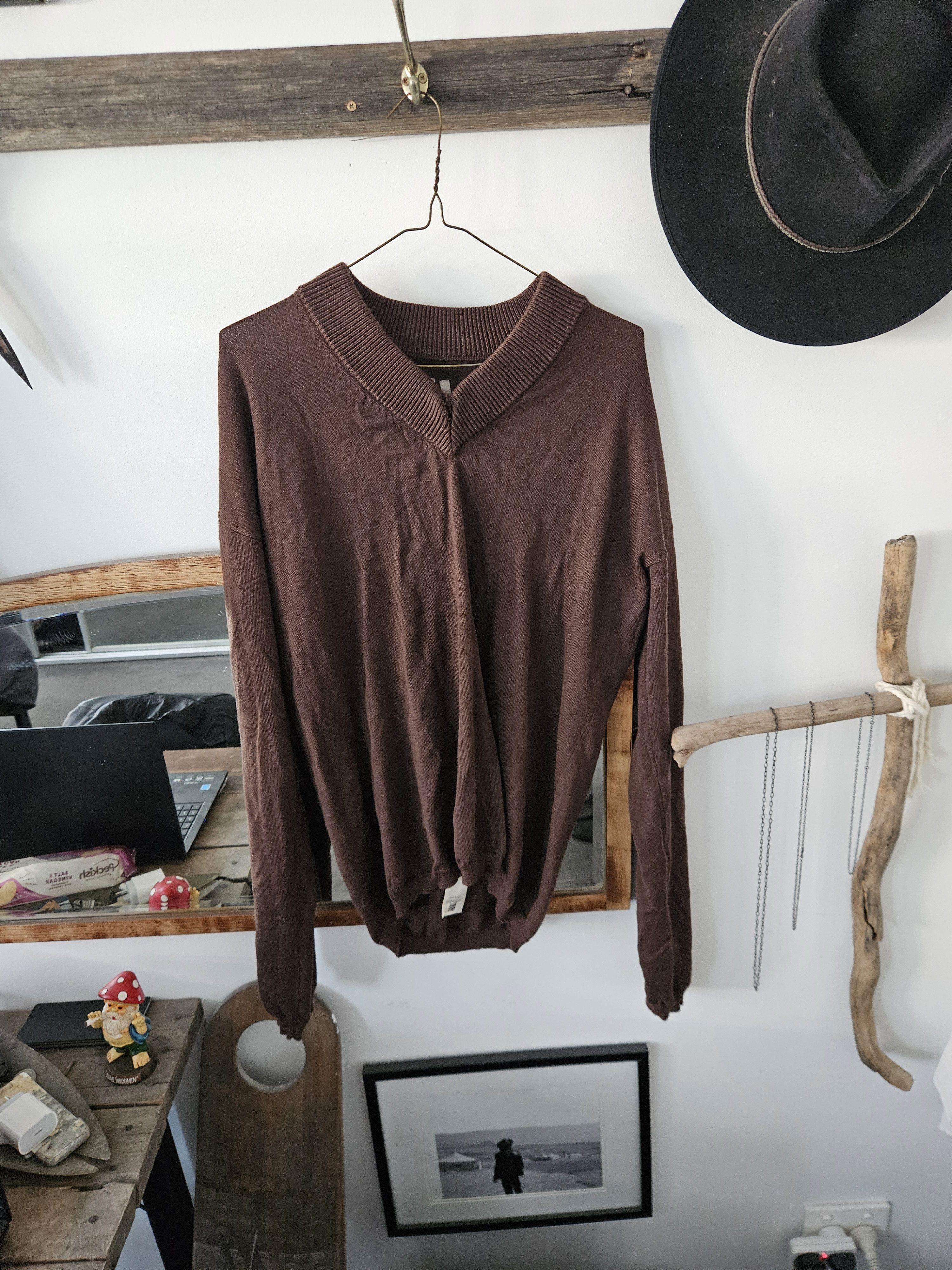 Rick Owens LUXOR SWEATER Size US M / EU 48-50 / 2 - 1 Thumbnail