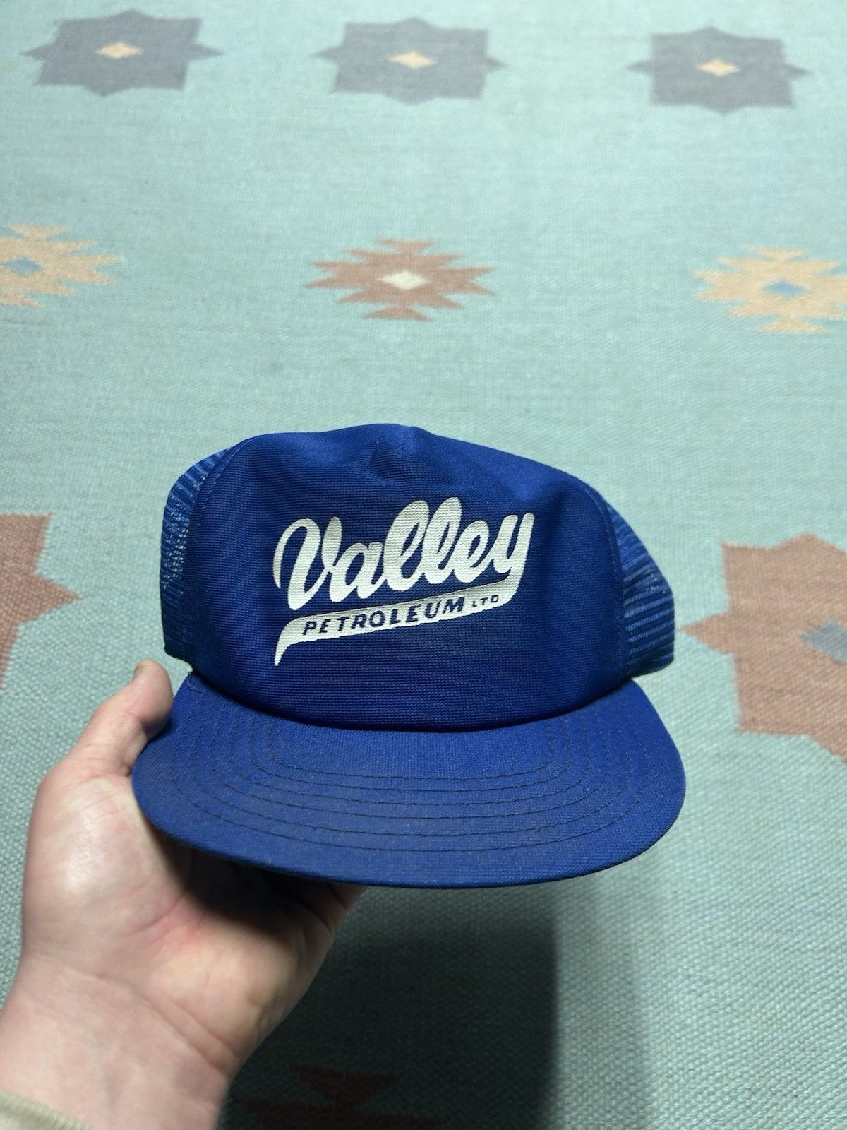 Vintage Vtg 80s trucker hat Valley Petroleum Michigan new era USA Size ONE SIZE - 2 Thumbnail