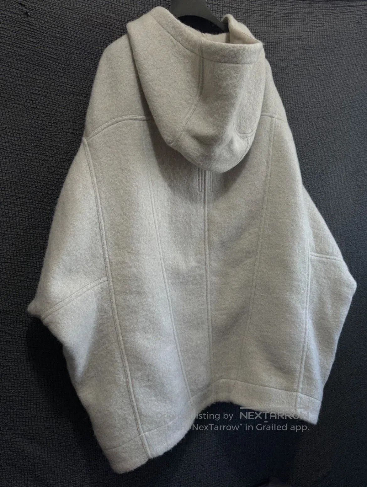 Rick Owens oversized batwing hooded jacket by Rick Owens. Size US L / EU 52-54 / 3 - 4 Thumbnail