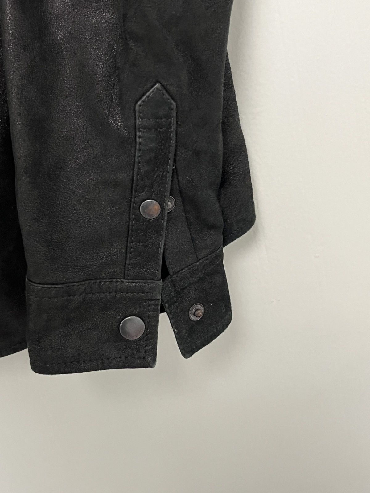 John Varvatos Goat Suede Double Zip Shirt Jacket. Medium Size US M / EU 48-50 / 2 - 7 Thumbnail