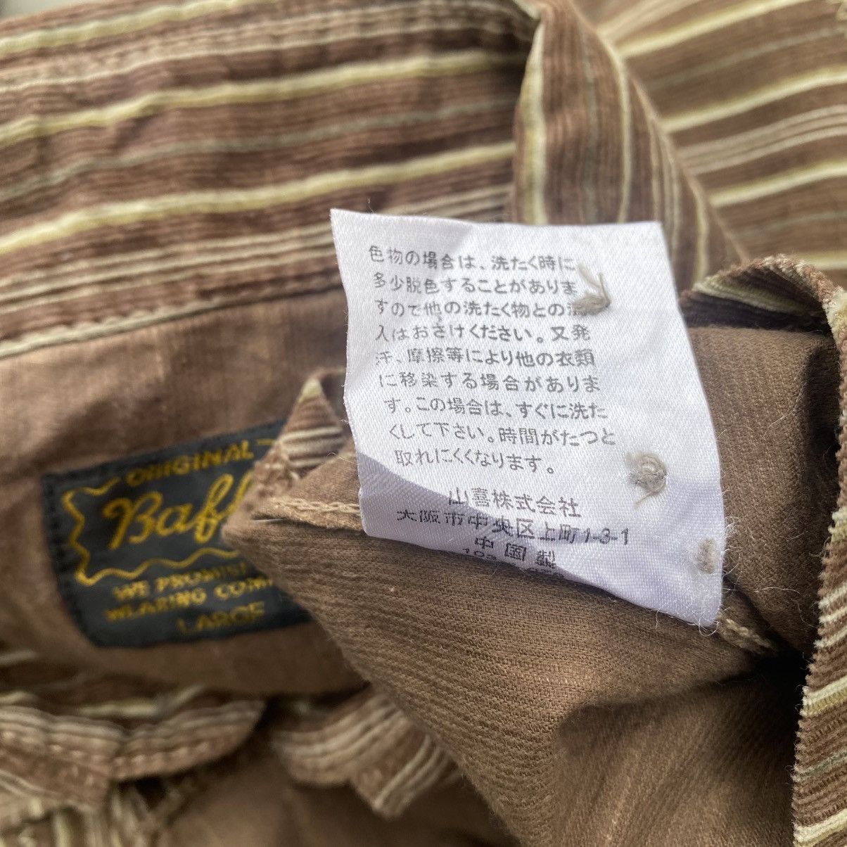 BAFFY Stripe Western Corduroy Shirt