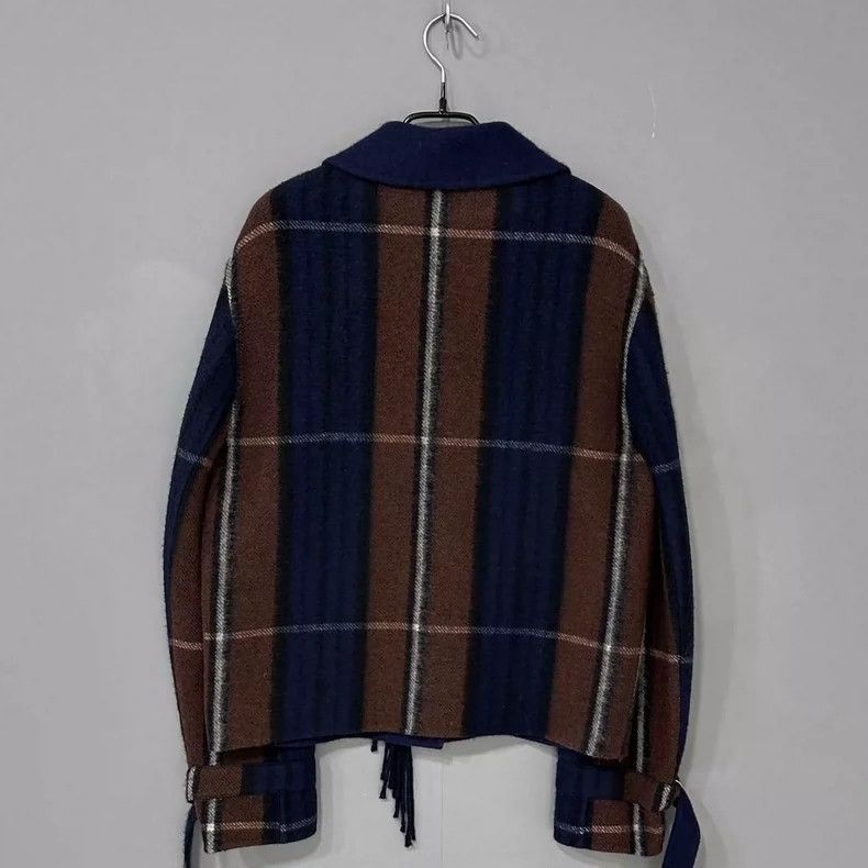 Loewe LOEWE Grid tassel collar coat Size XS / US 0-2 / IT 36-38 - 3 Thumbnail