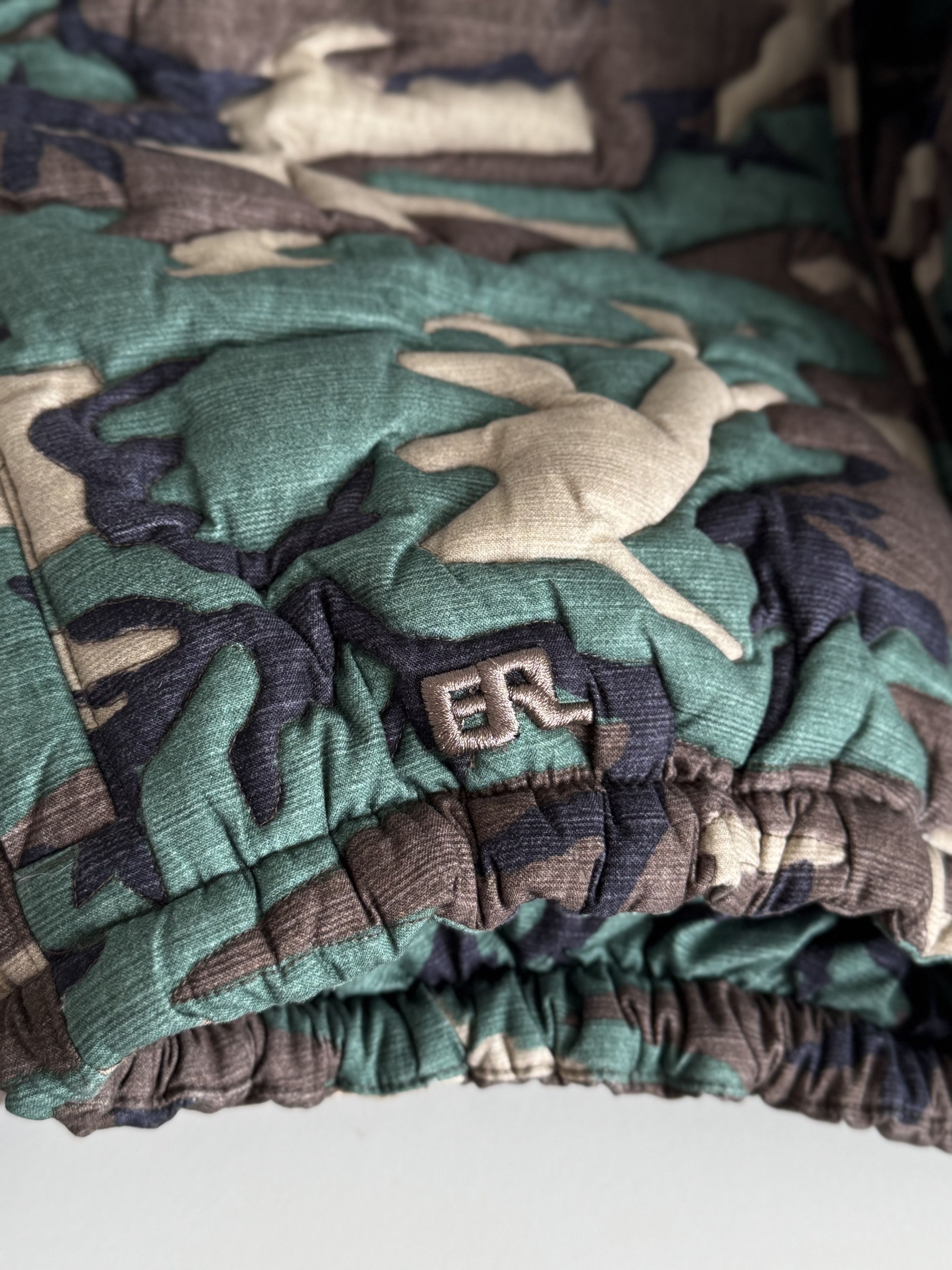 ERL ERL Camouflage Quilted Down Jacket | Size S Size US S / EU 44-46 / 1 - 16 Thumbnail