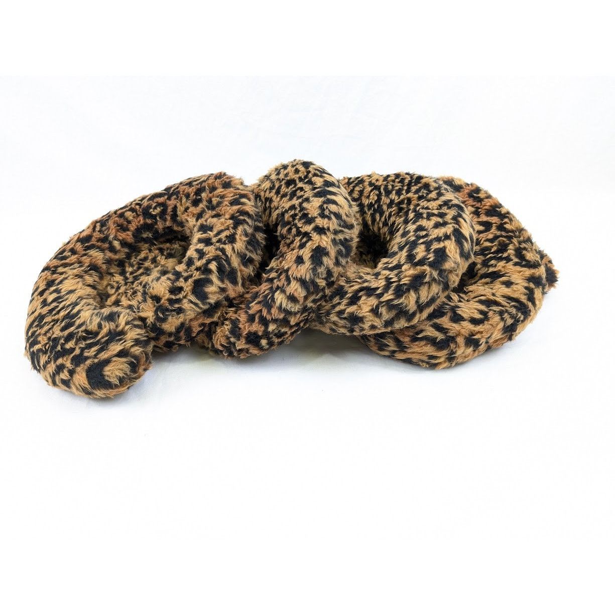 Balenciaga o1rshd1 Size: OS / Fake Fur Wire Scarf in Beige / Brown Size ONE SIZE - 4 Thumbnail
