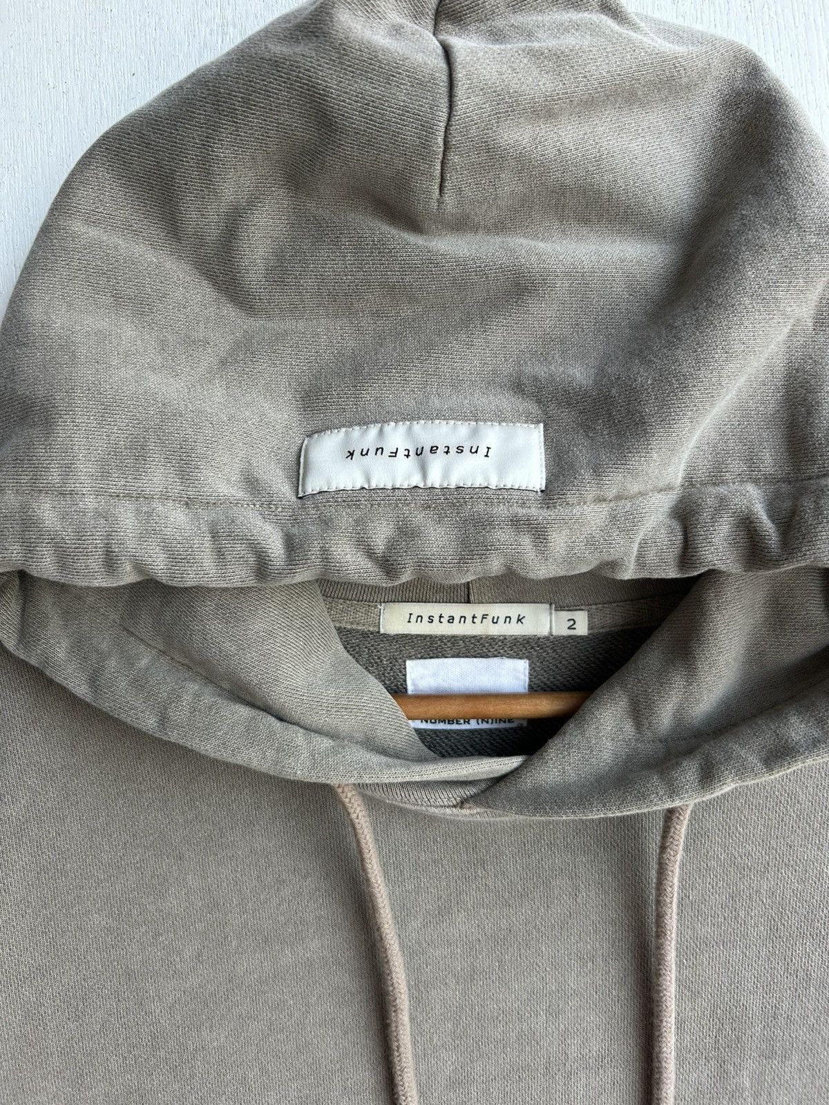 Number (N)ine Number Nine x Instant Funk hoodie pullover Size US XL / EU 56 / 4 - 3 Thumbnail
