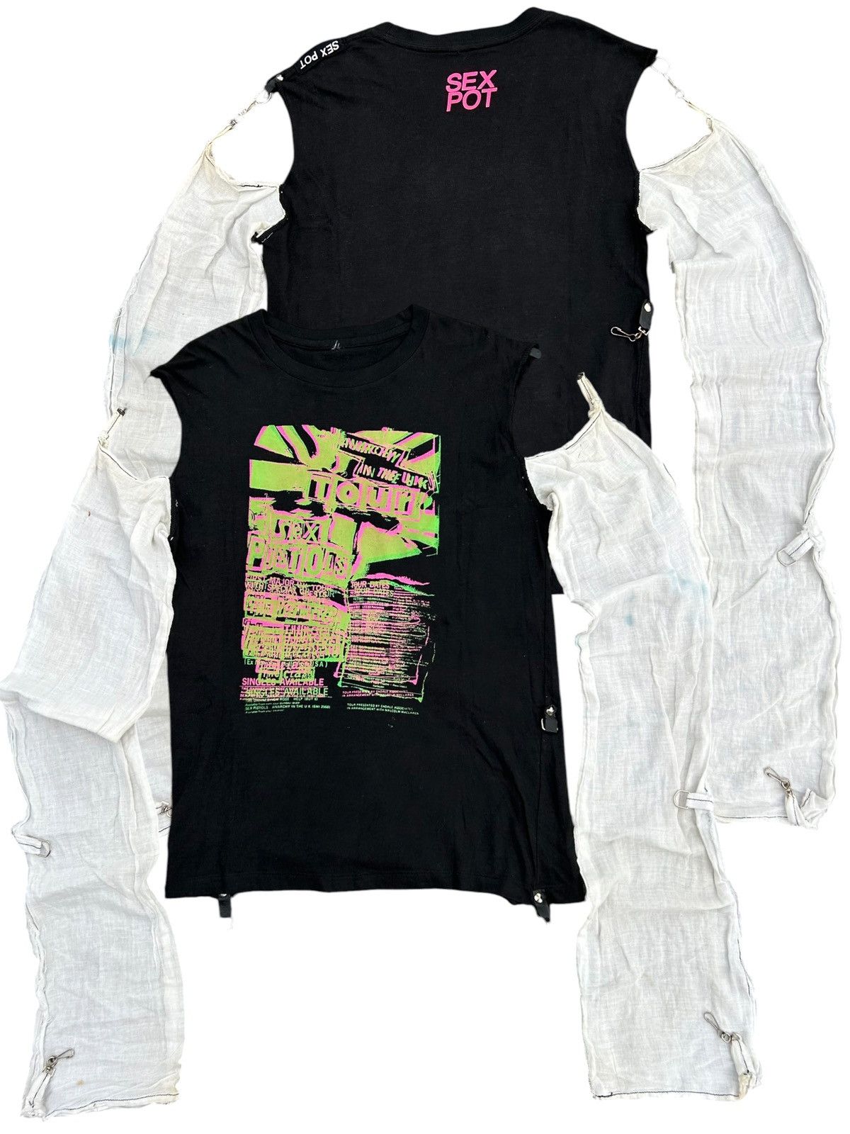 Kapital Vintage Seditionaries Punk Gang Muslin Shirt Sex Pot Size US S / EU 44-46 / 1 - 1 Thumbnail