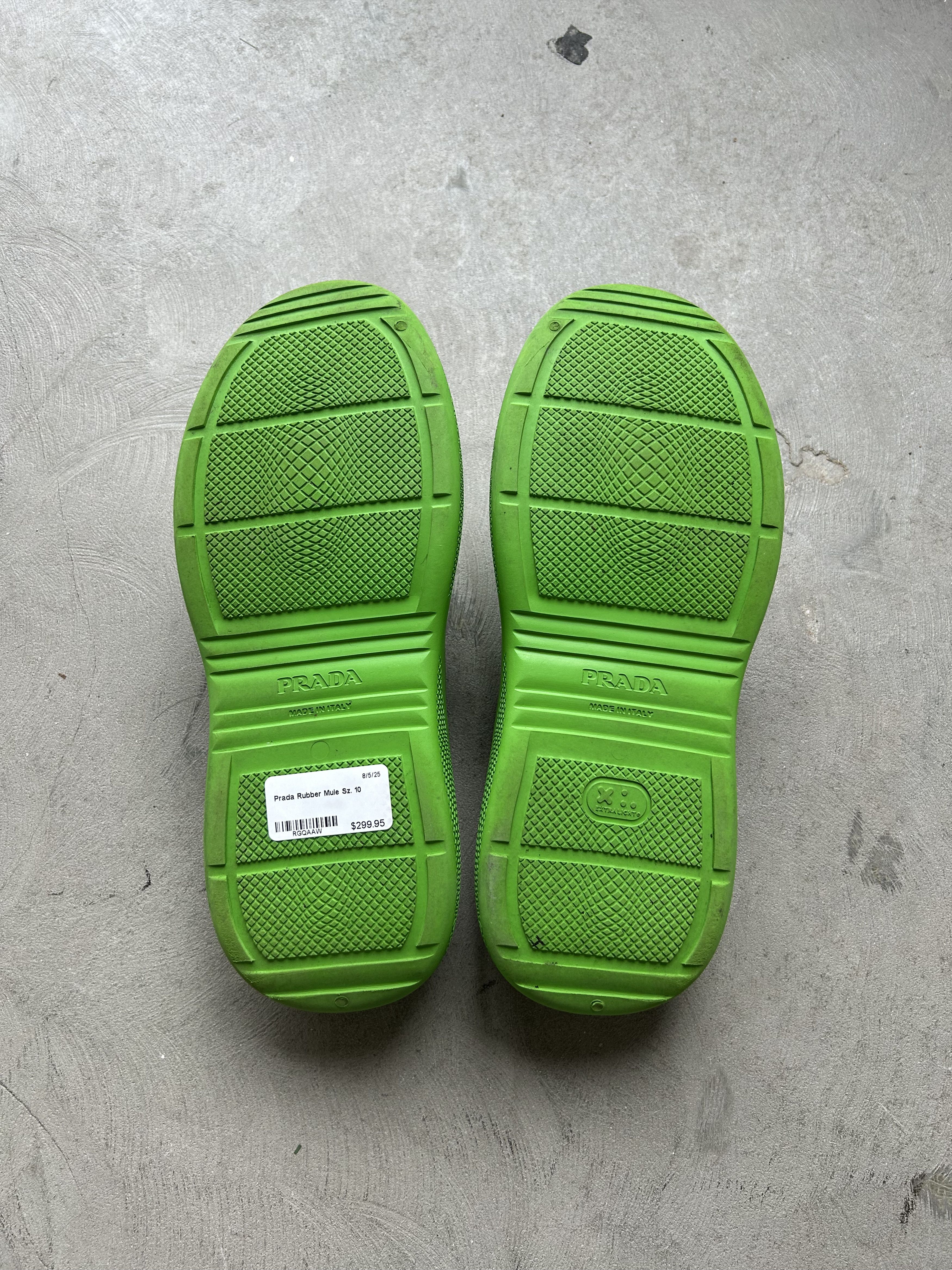 Prada Prada Rubber Mule Size US 8 / EU 41 - 5 Thumbnail