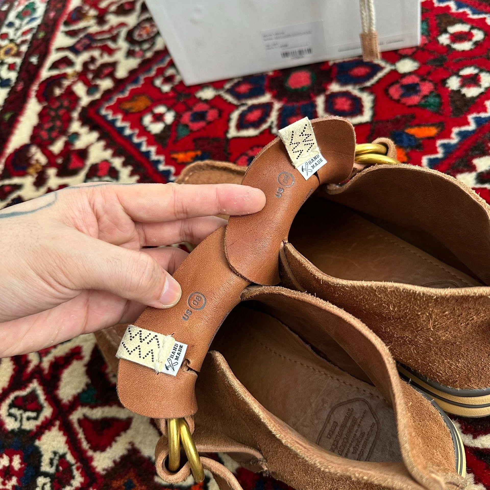 Visvim VISVIM MAGOON RING MOC FOLK Boots Size US 8 / EU 41 - 7 Thumbnail