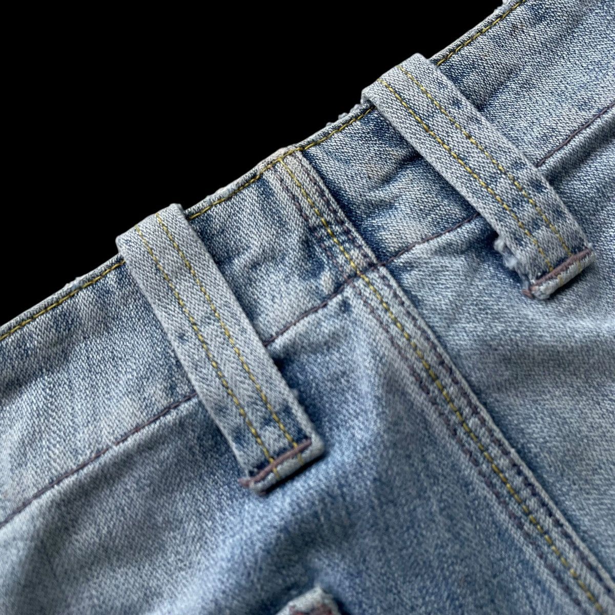 Diesel DIESEL INDUSTRY FLARE SPIRAL CUT FLY BUTTON DENIM PANTS Size US 30 / EU 46 - 14 Thumbnail