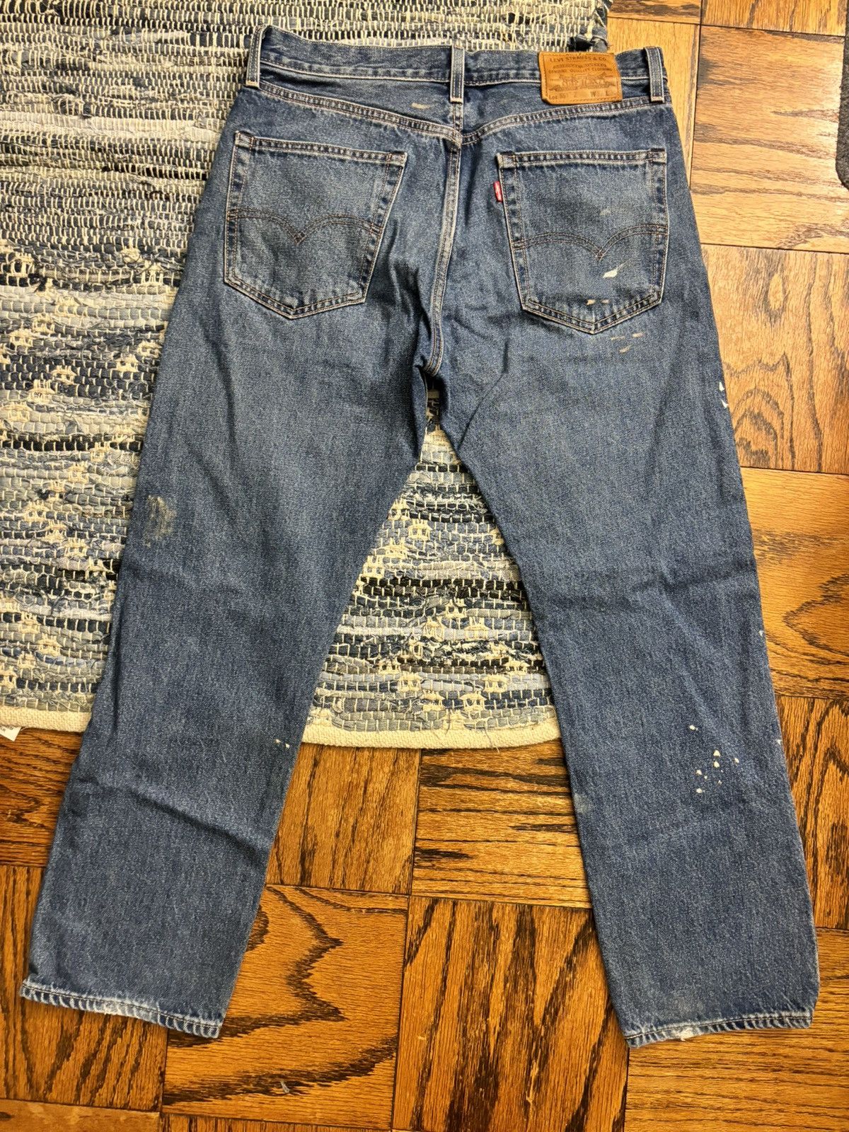 Levi's × Levi's Vintage Clothing × Vintage Vintage Levis 551 Patchwork Size US 33 - 2 Thumbnail