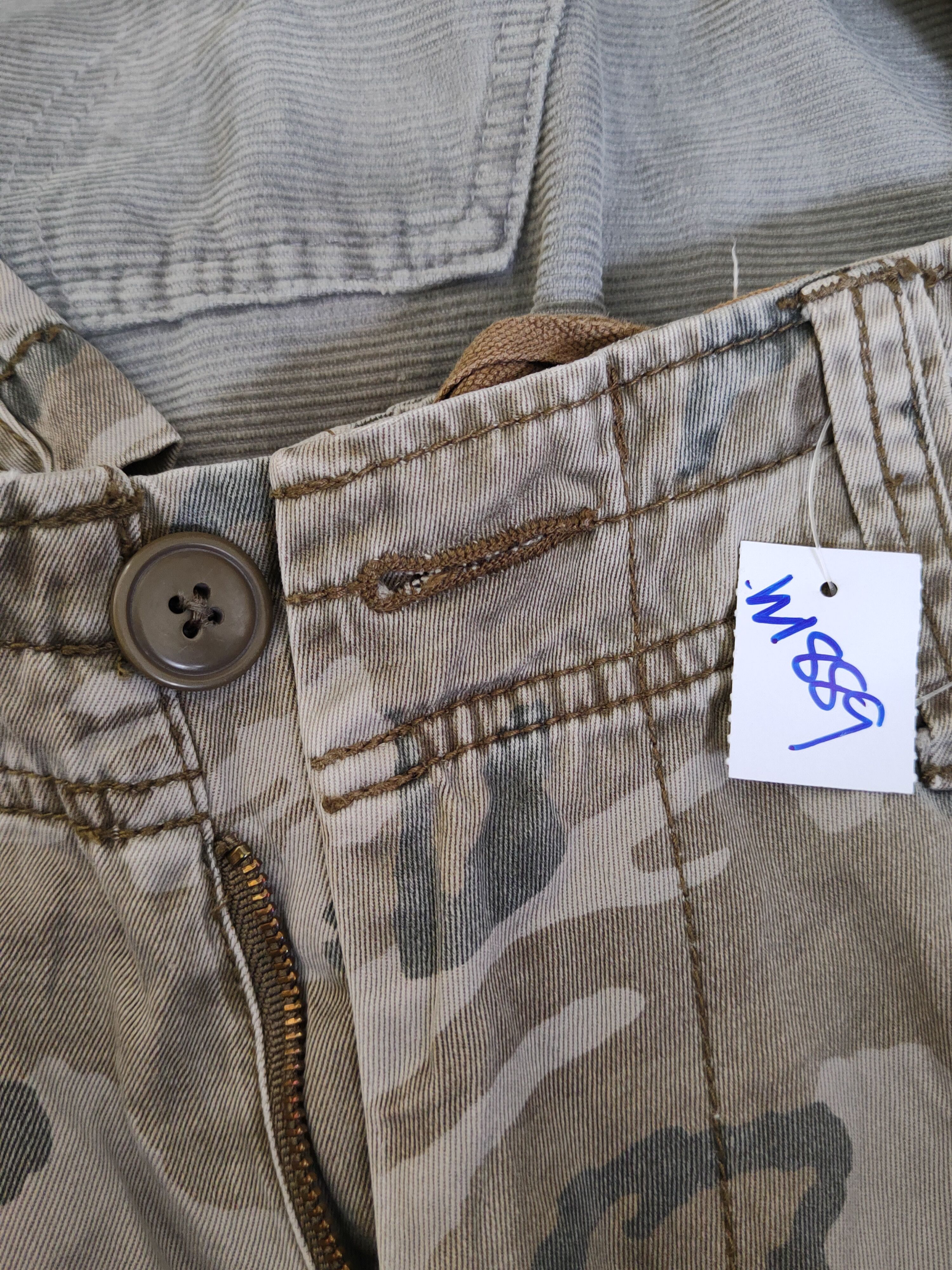 Japanese Brand Real Crush Clothing Camo Multipocket Cargo Pants #W1889 Size US 30 / EU 46 - 17 Thumbnail