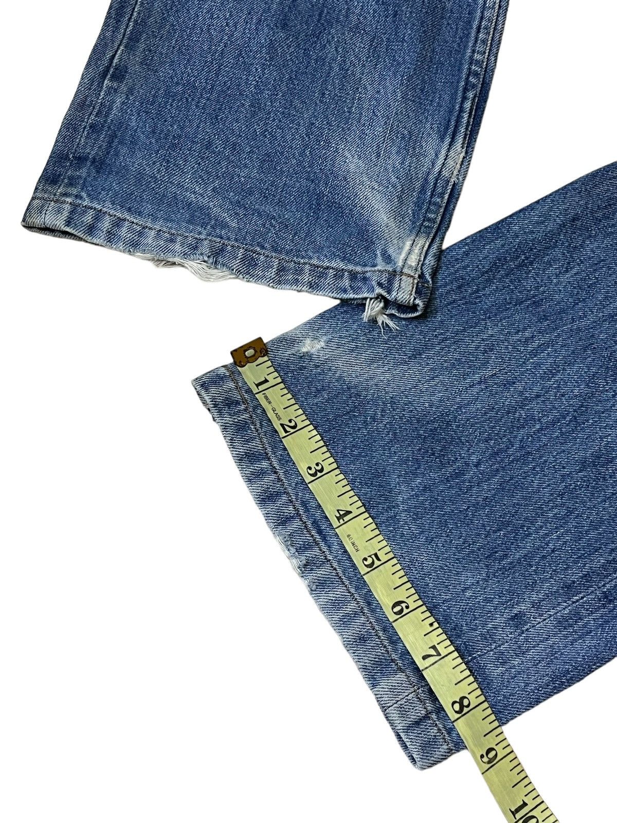A.P.C. RIP🔥A.P.C RUE DE FLEURUS DISTRESSED SELVEDGE JEANS Size US 29 - 20 Thumbnail