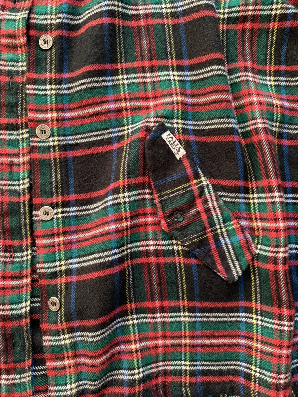 Vintage Falls Creek Vintage Flannel Size US XL / EU 56 / 4 - 2 Thumbnail