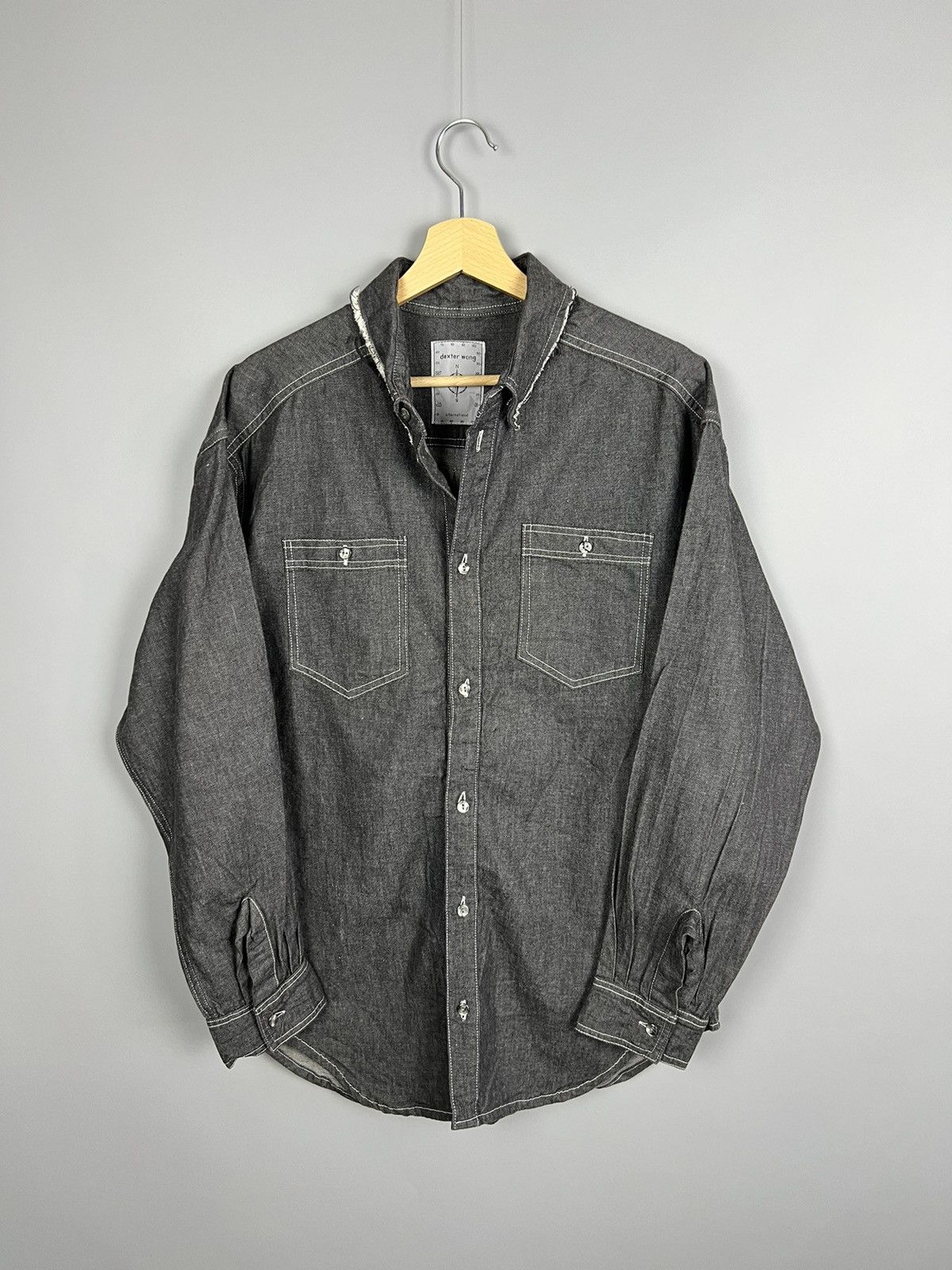 Dexter Wong (M) RARE Dexter Wong vintage button up shirt / overshirt Size US M / EU 48-50 / 2 - 3 Thumbnail