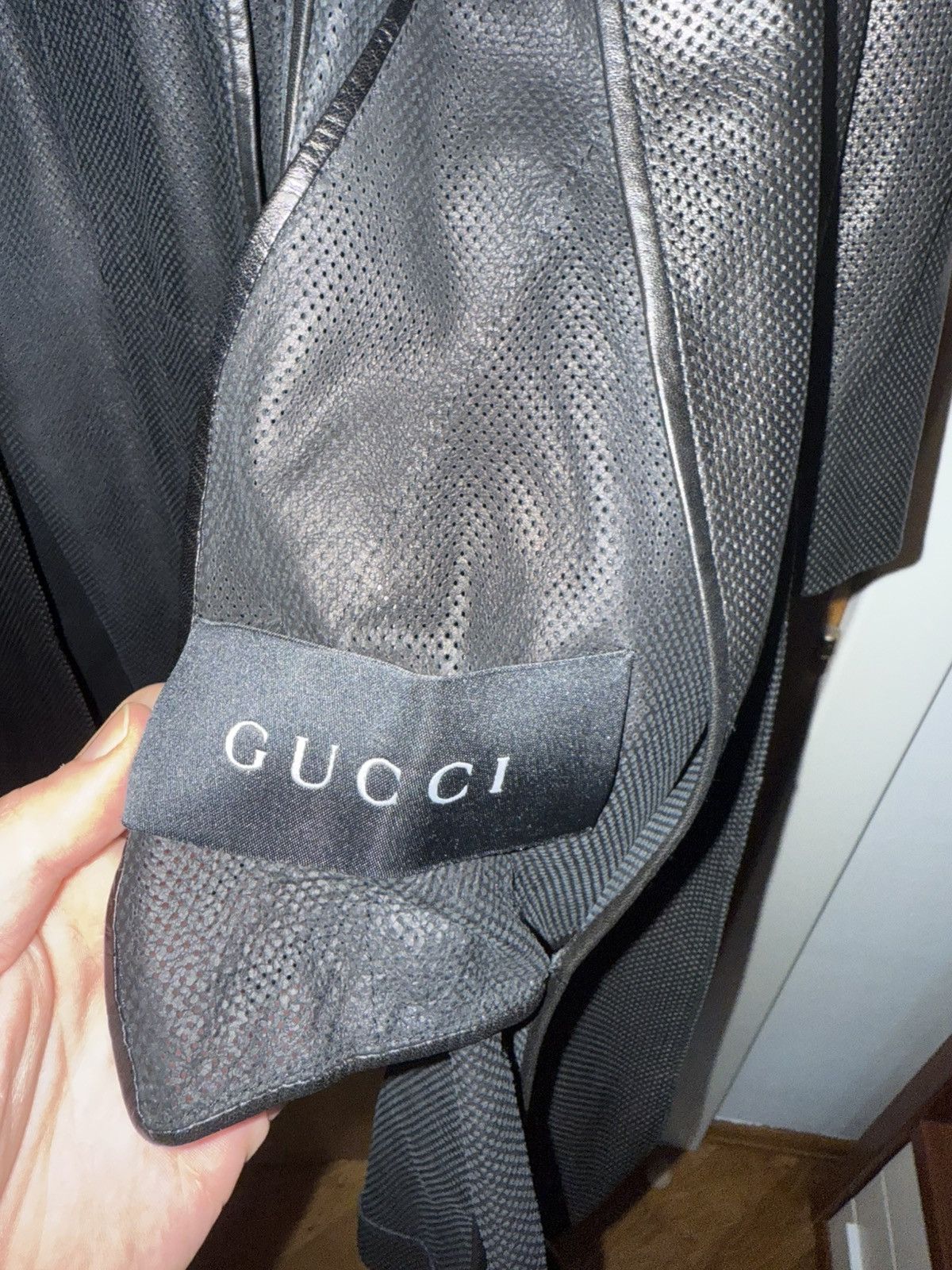 Gucci Black leather Gucci coat Size XS / US 0-2 / IT 36-38 - 6 Thumbnail